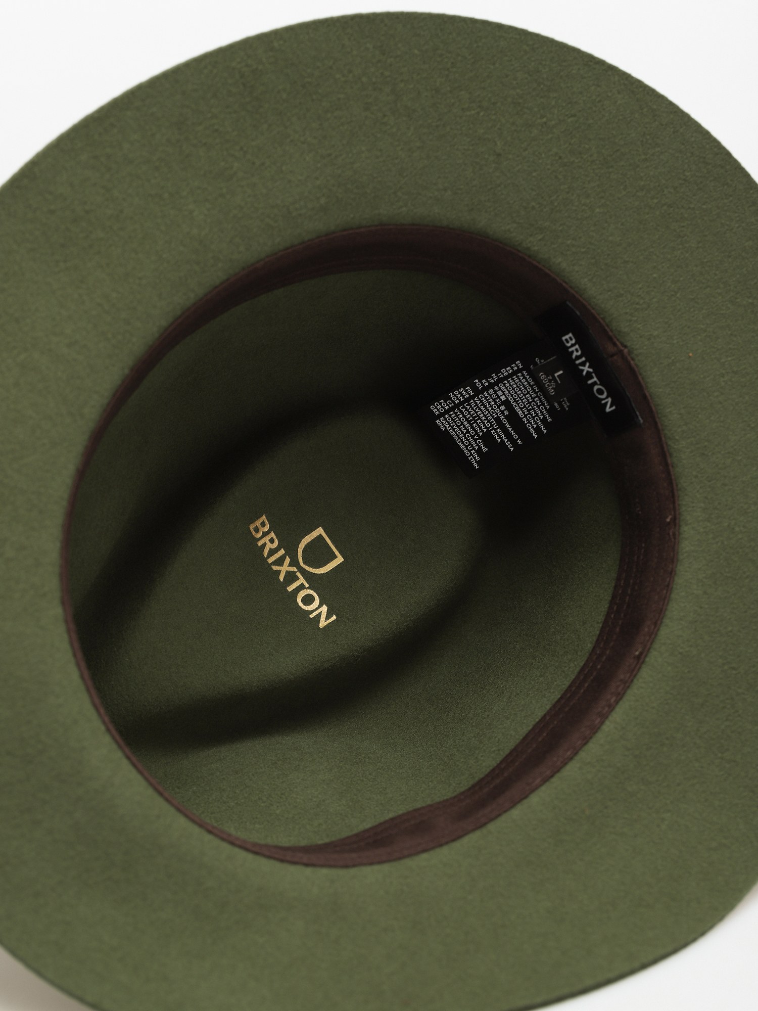 Brixton Wesley Fedora Kalap (clover green)