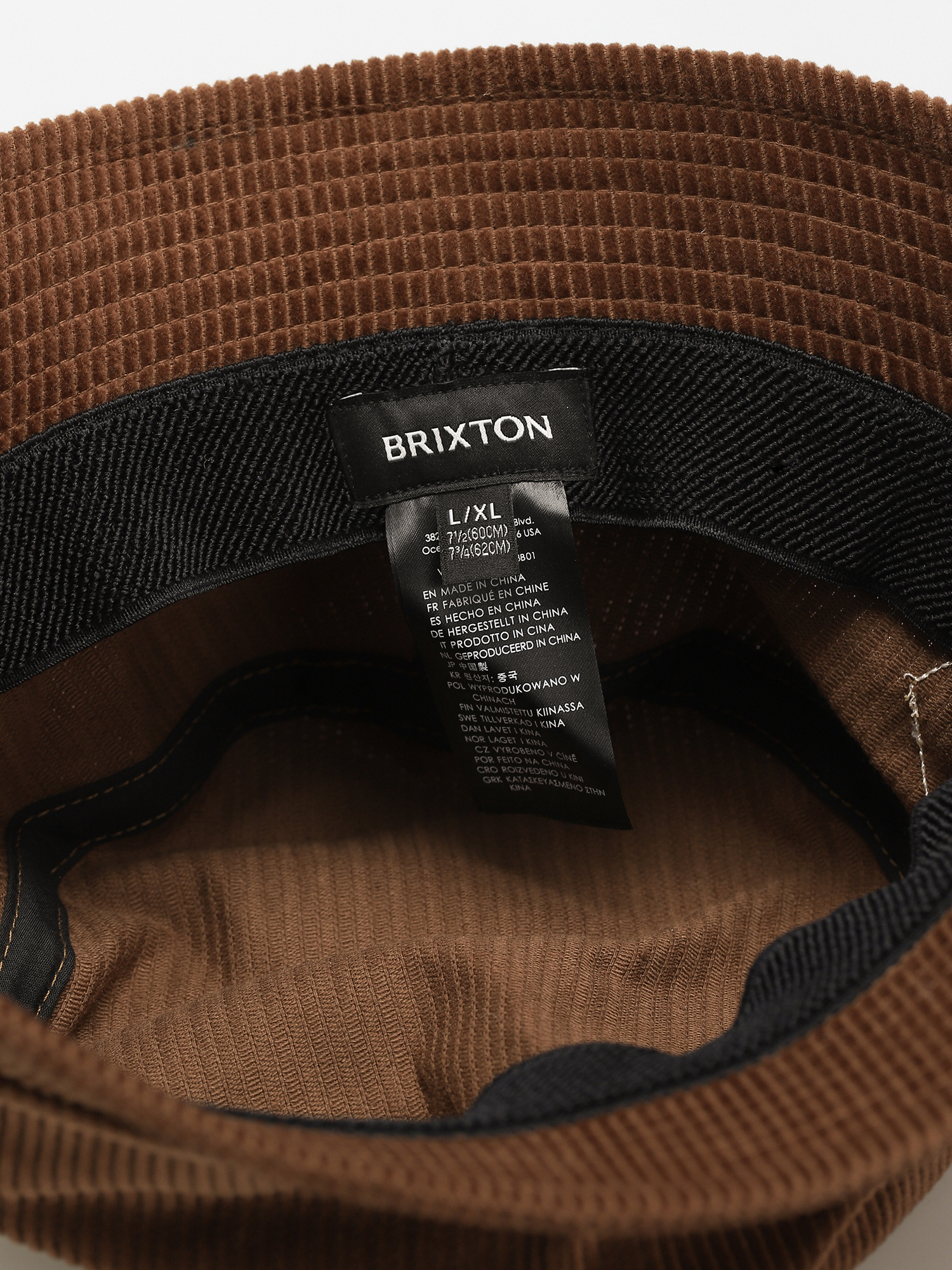 Brixton Gramercy Packable Bucket Hat Kalap (brass)
