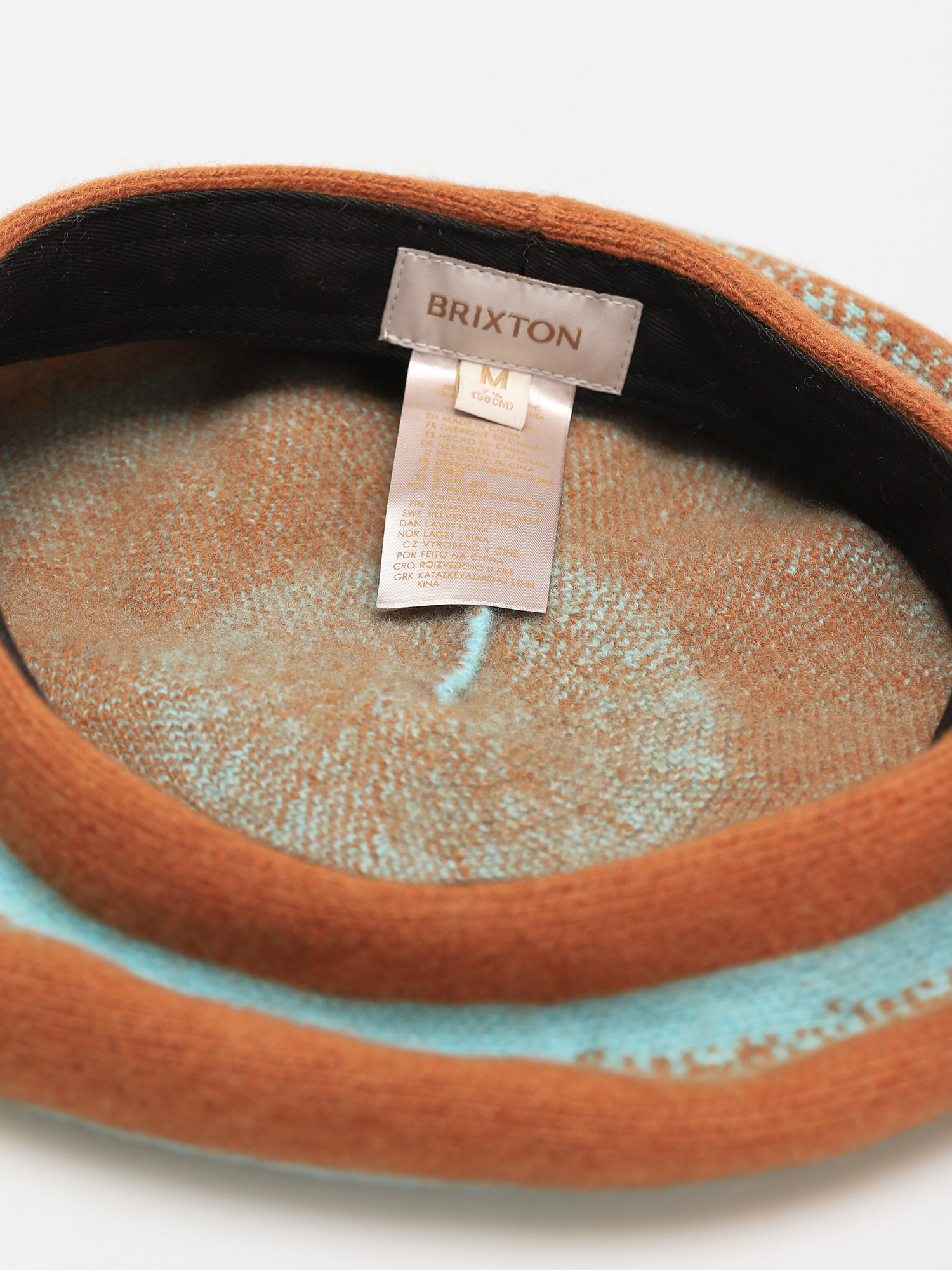 Brixton Beret Audrey Beret Flat cap Wmn (carmel/teal ombre)