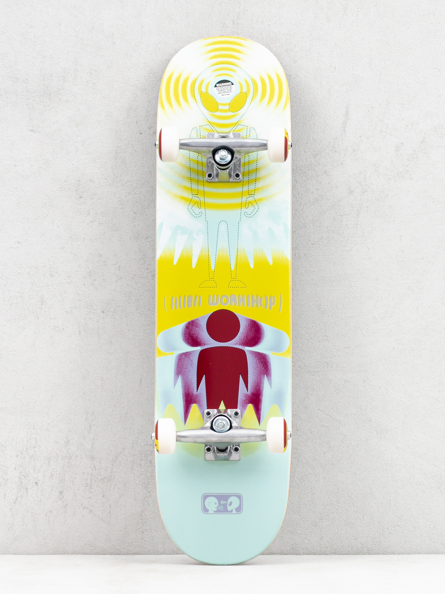 Alienworkshop Transmission Komplett gördeszka (burgundy)