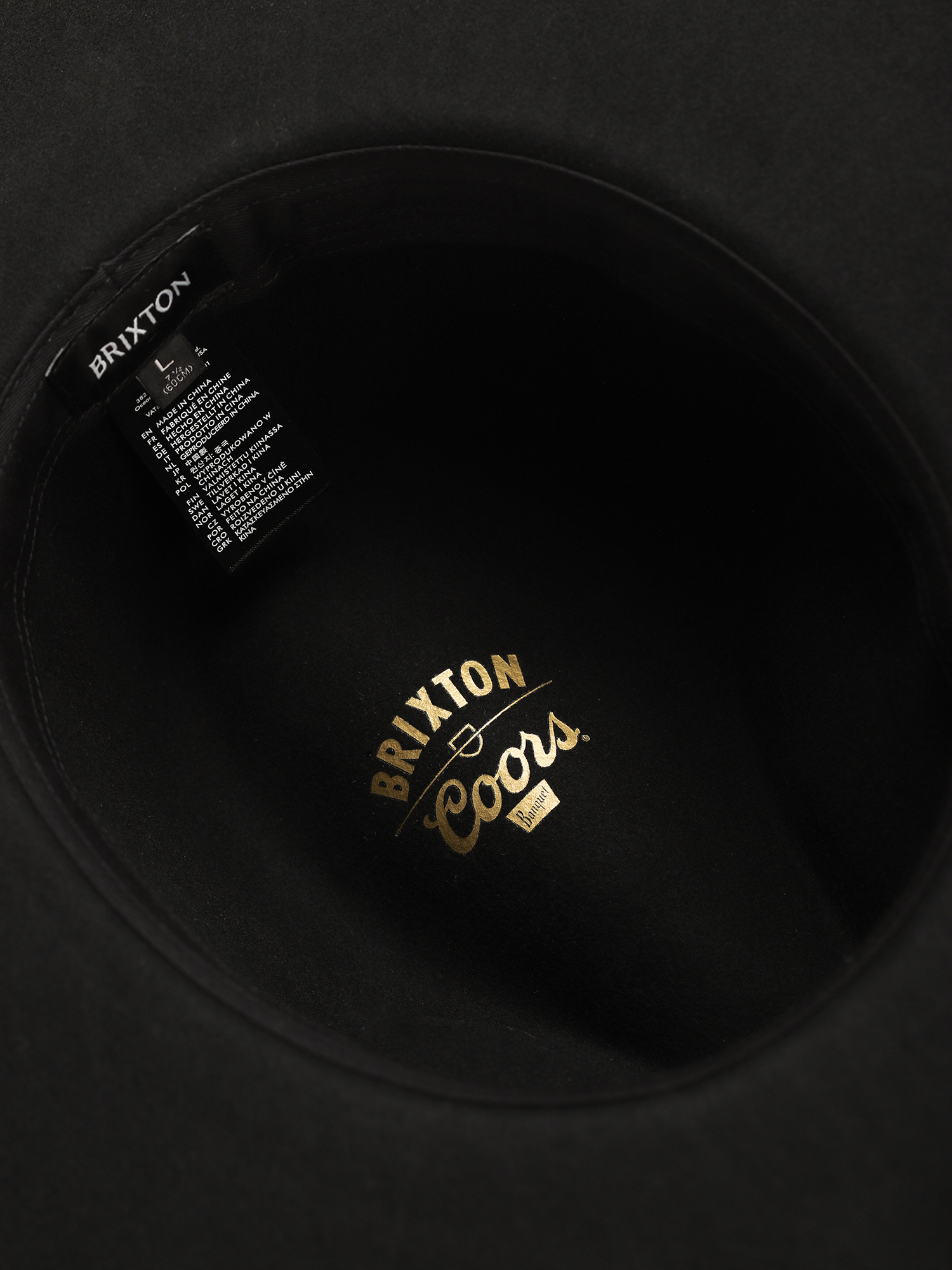 Brixton Coors Labor Hat Kalap (black)