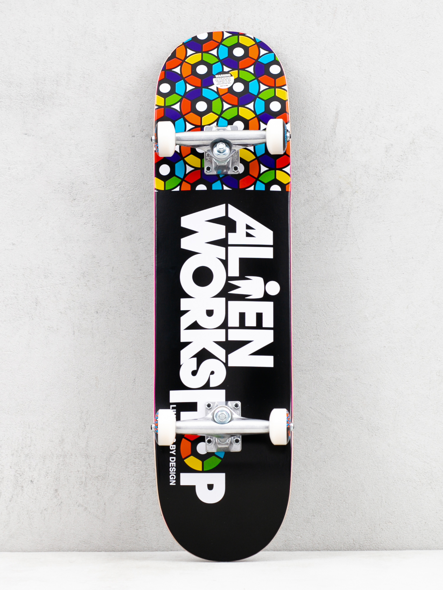 Alienworkshop Filmworks Komplett gördeszka (black/white/multi)