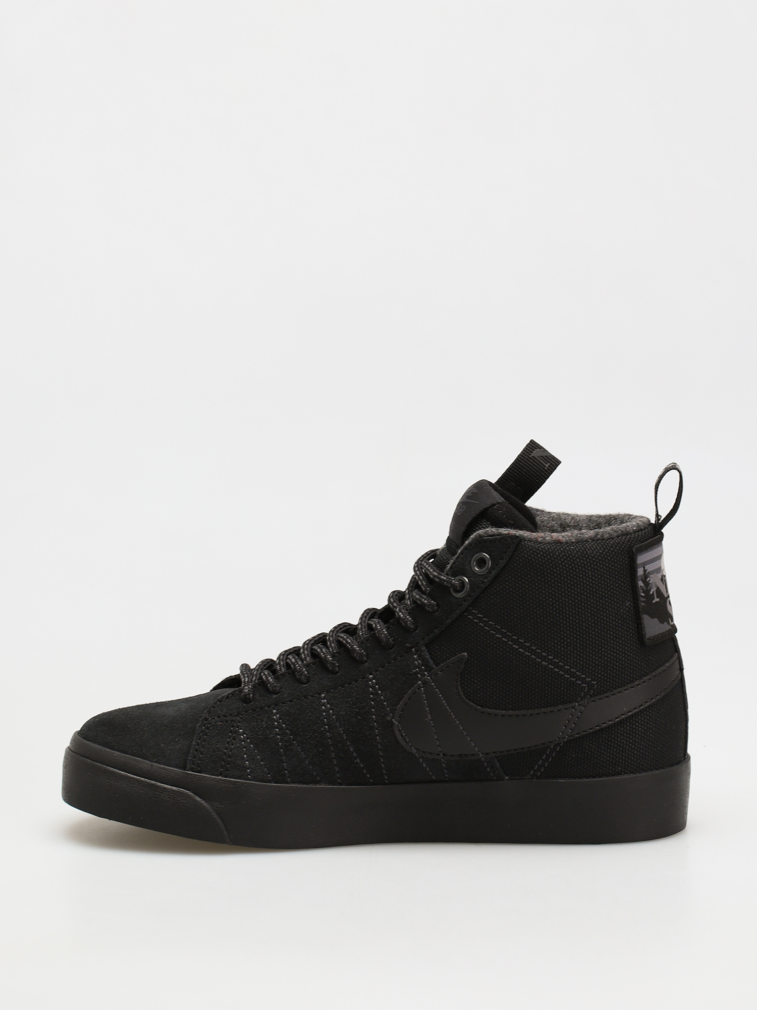 Nike SB Zoom Blazer Mid Premium Cipők (black/black anthracite black)