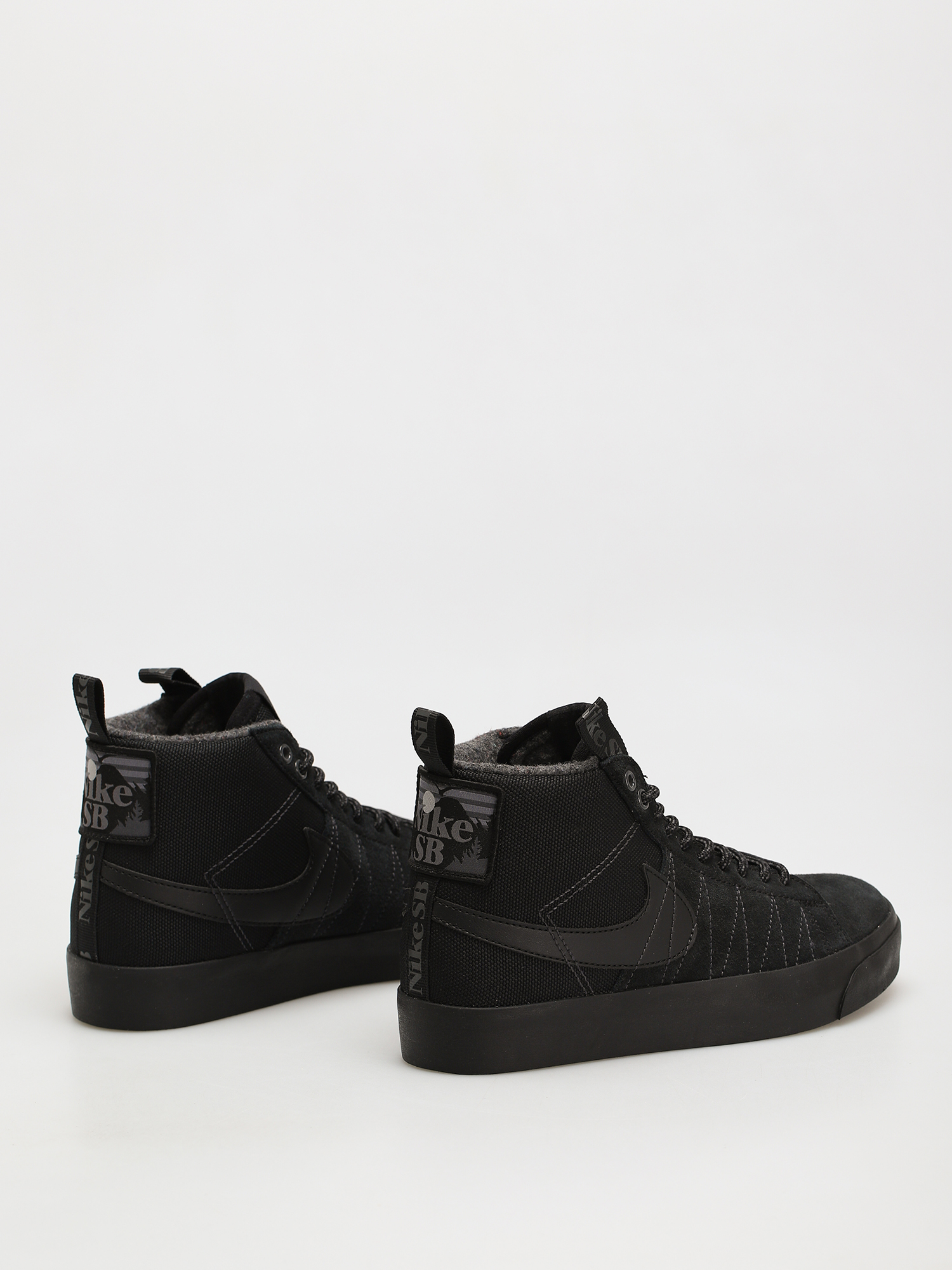 Nike SB Zoom Blazer Mid Premium Cipők (black/black anthracite black)