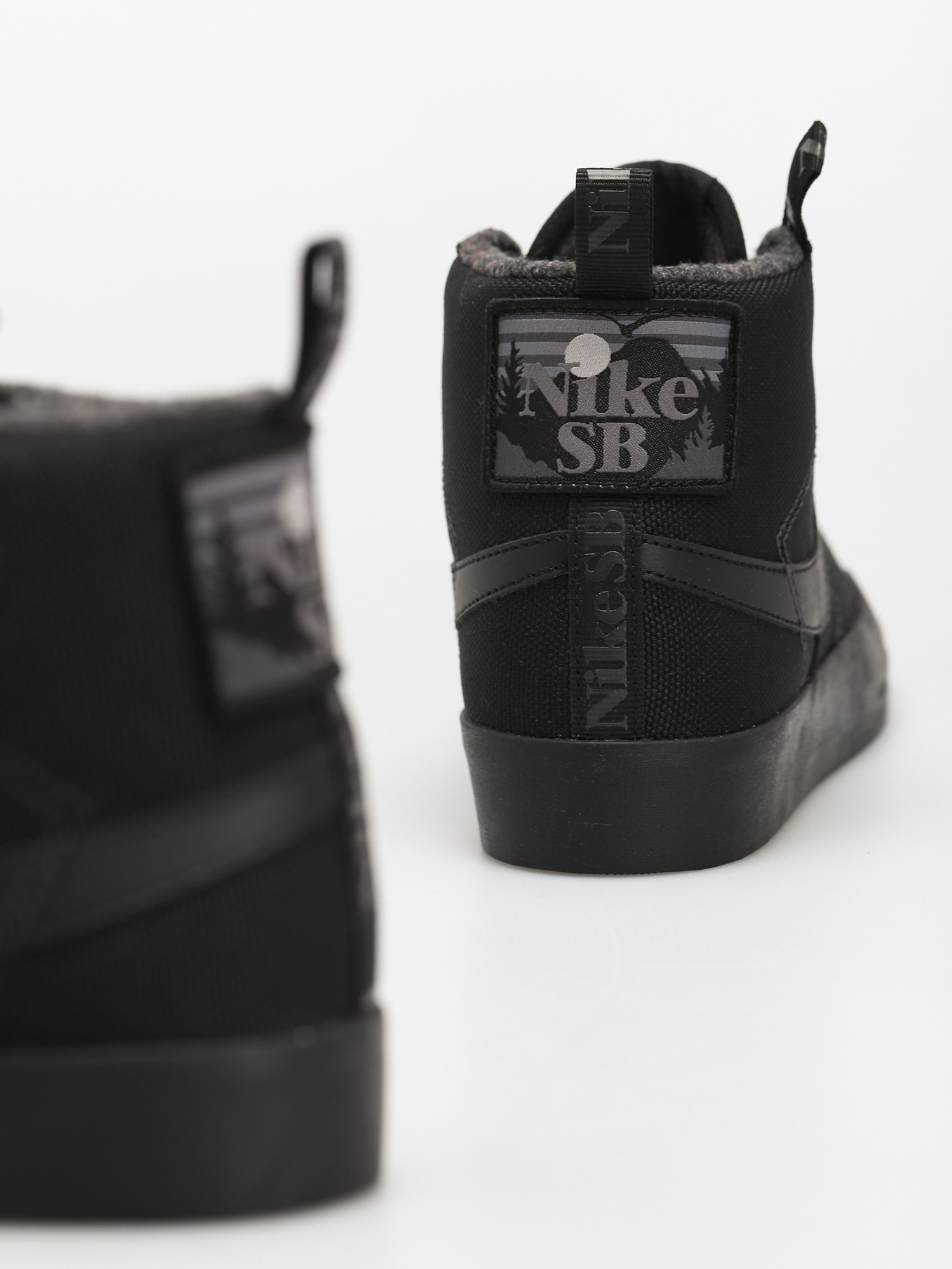 Nike SB Zoom Blazer Mid Premium Cipők (black/black anthracite black)