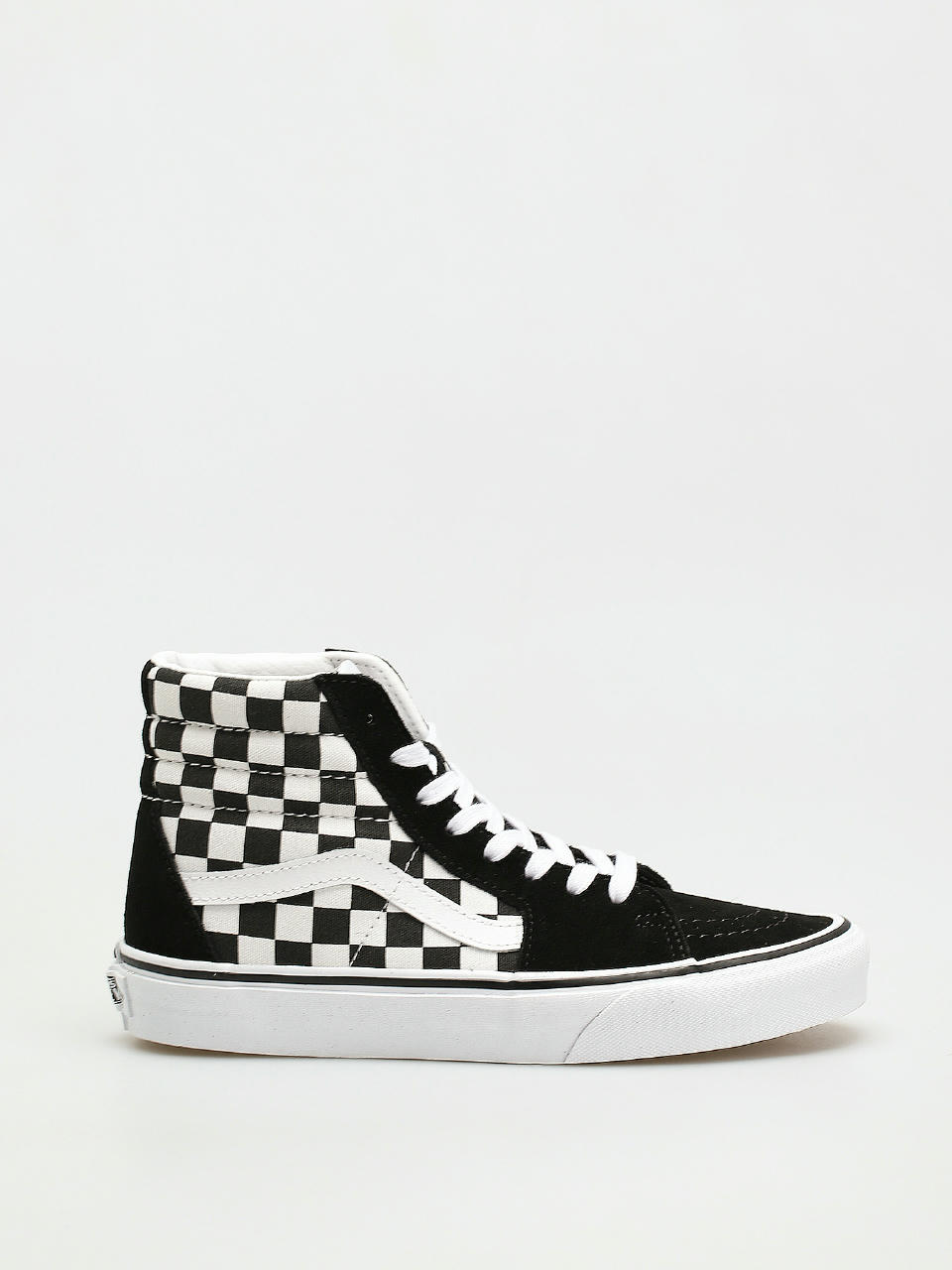 Vans Sk8 Hi Cipők (checkerboard/blk/tr wht)