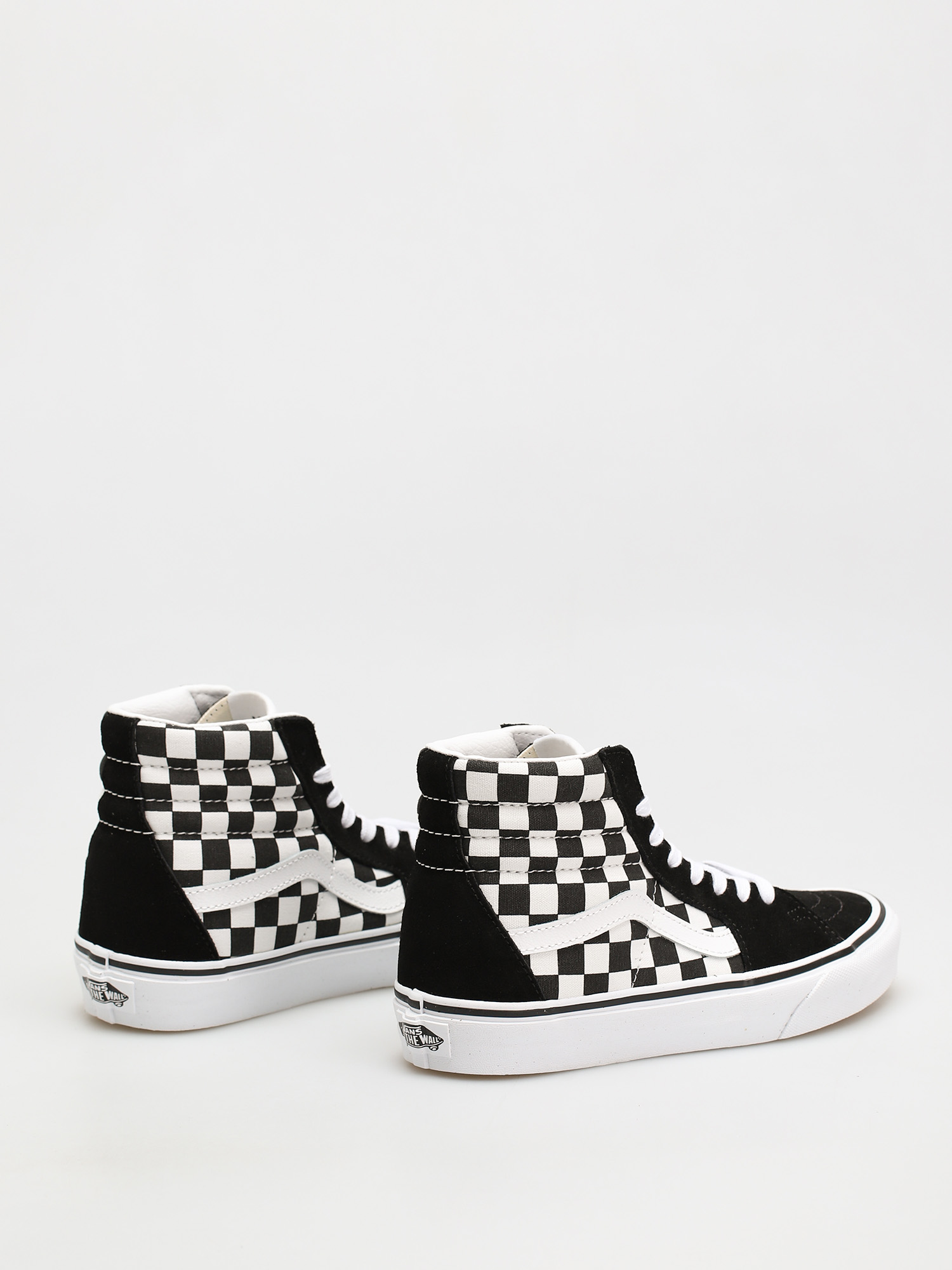 Vans Sk8 Hi Cipők (checkerboard/blk/tr wht)