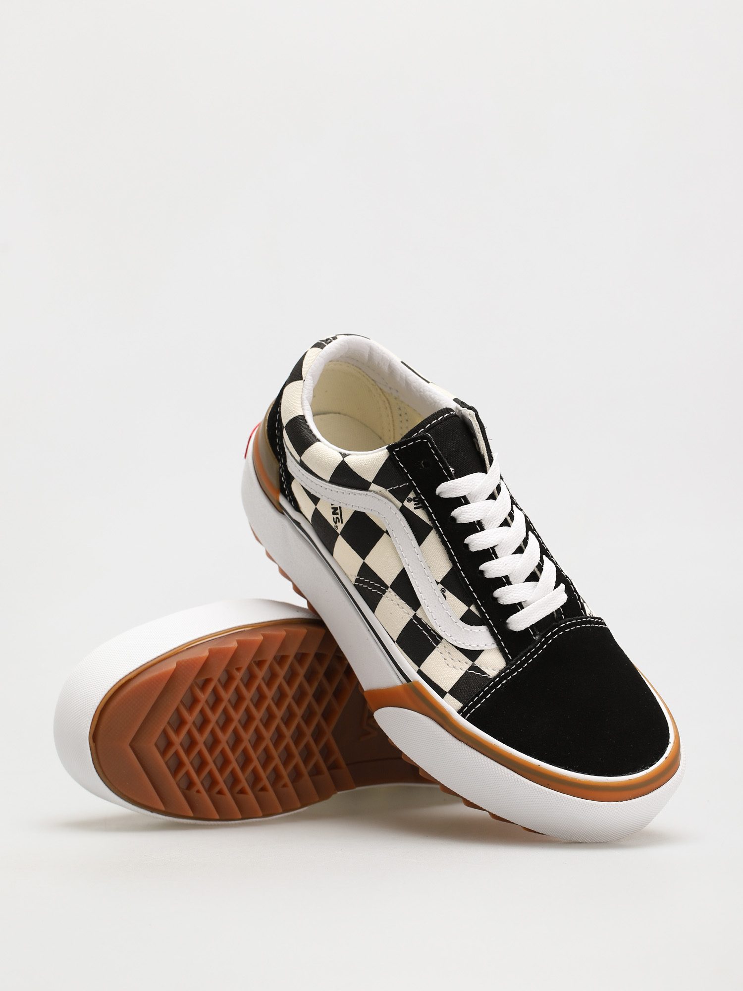 Vans Old Skool Stacked Cipők (checkerboard/multi/true)