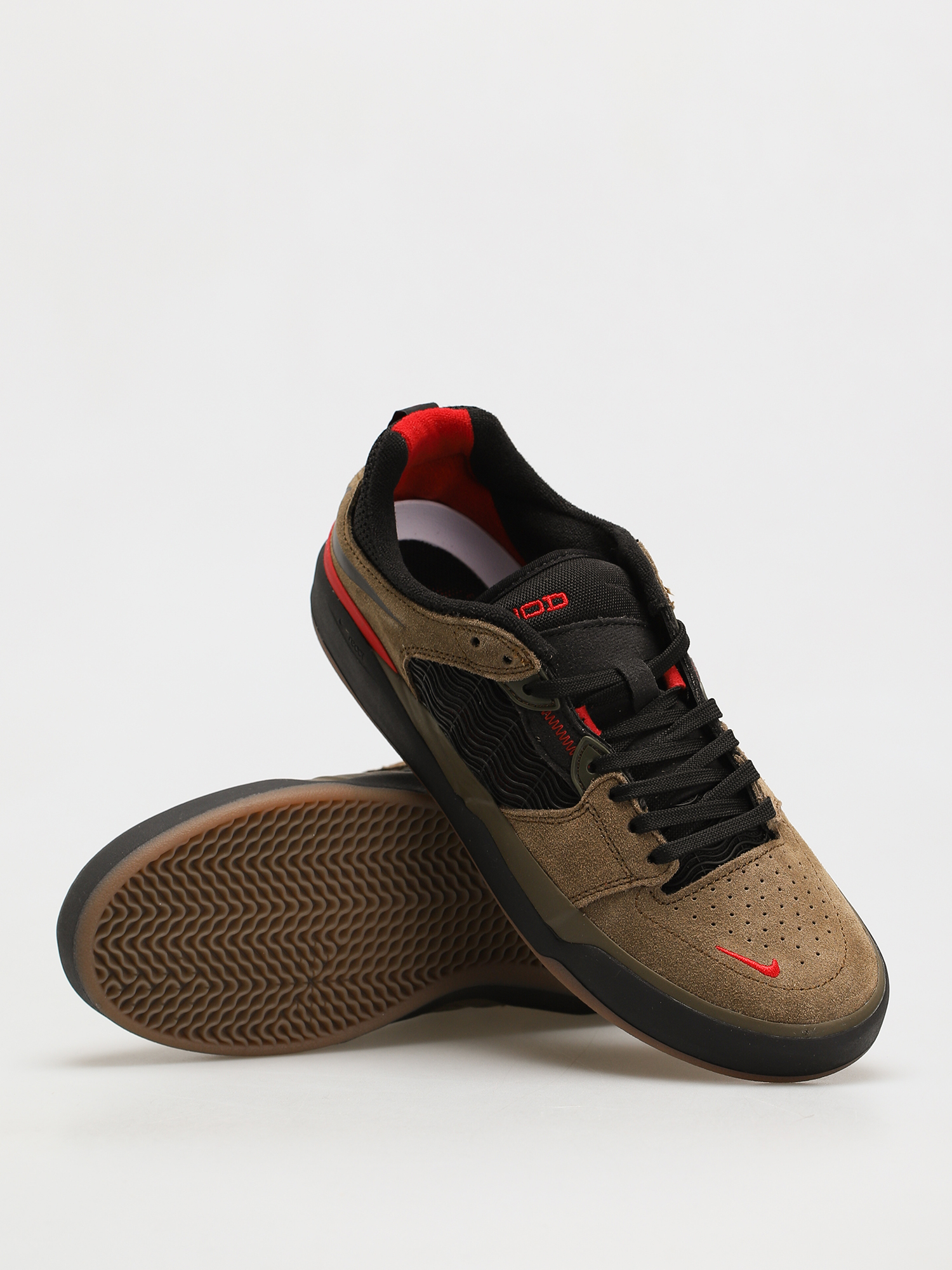 Nike SB Ishod Cipők (light olive/black light olive)