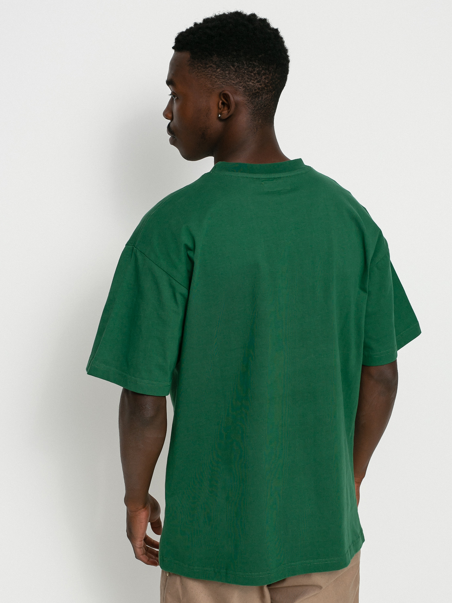 Chinatown Market Smiley Marche De Market póló (forest green)