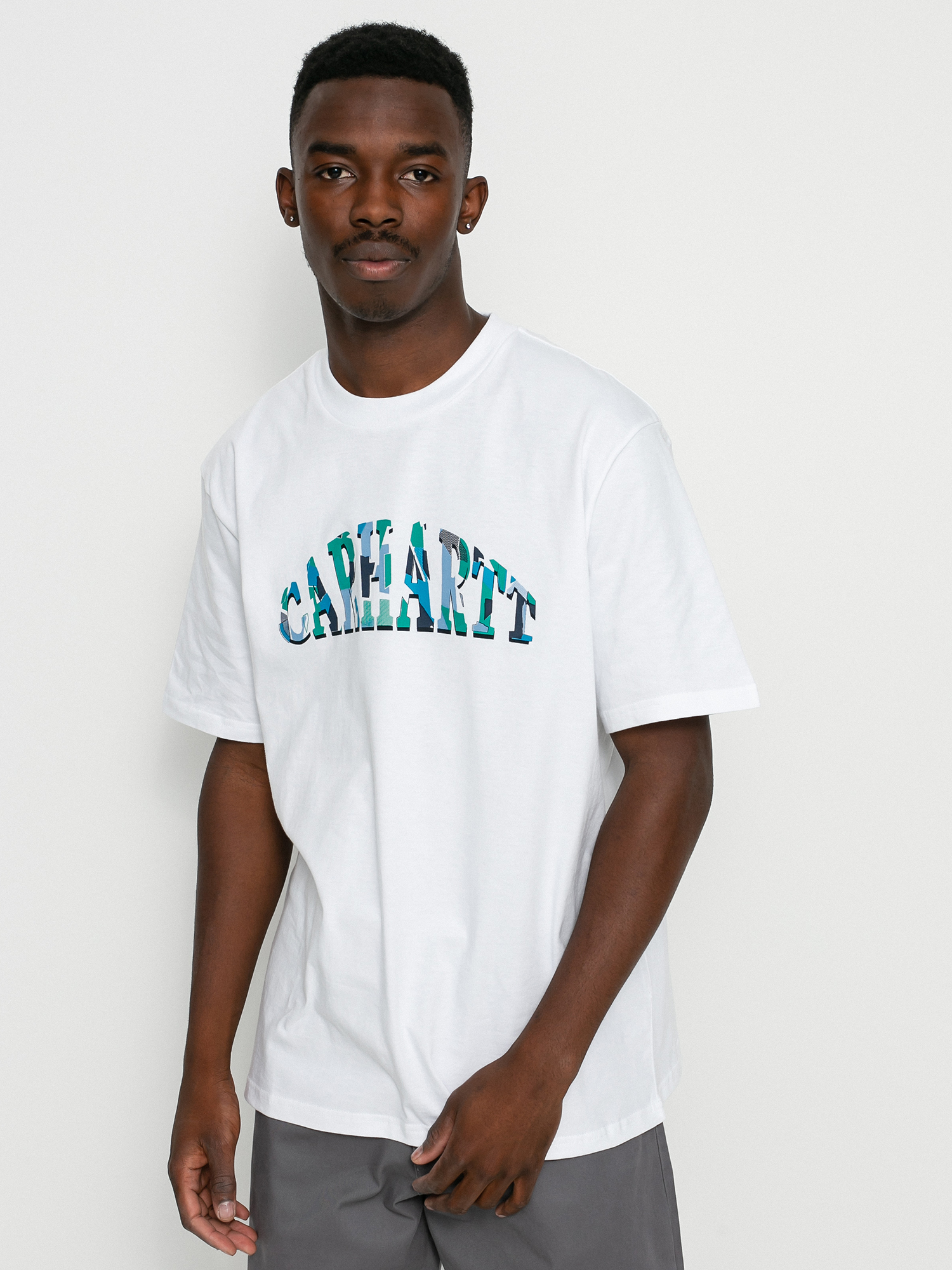 Carhartt WIP Dome Script póló (white)
