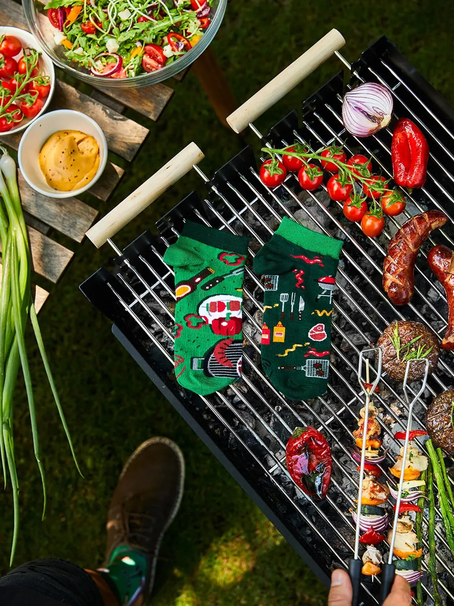 Many Mornings Bbq Low Zokni (green)