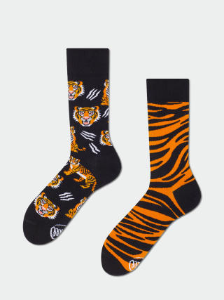 Many Mornings Feet Of The Tiger Zokni (orange/black)