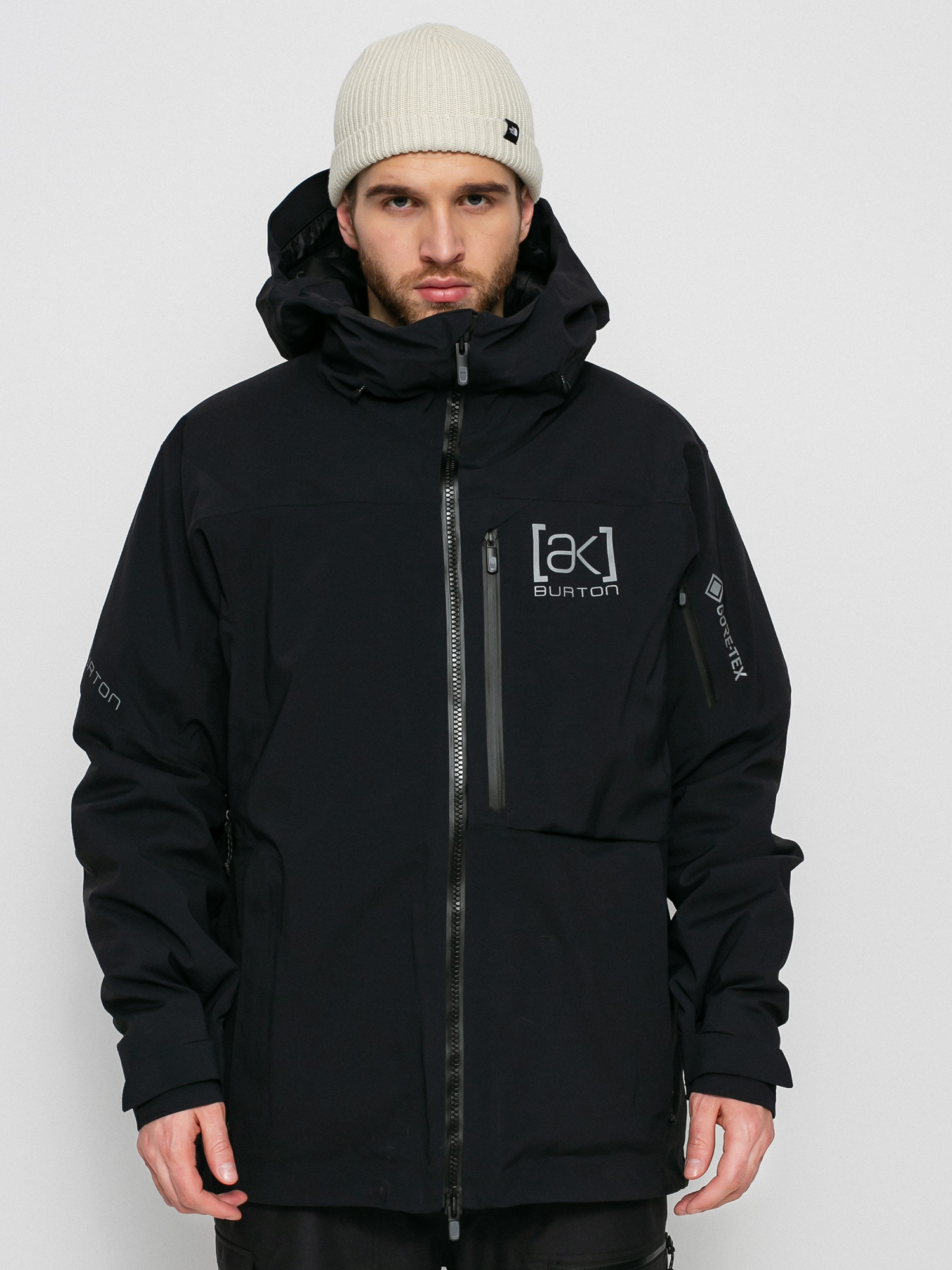 Férfi Burton Ak Gore Tex Helitack Stretch Snowboard dzseki (true black)