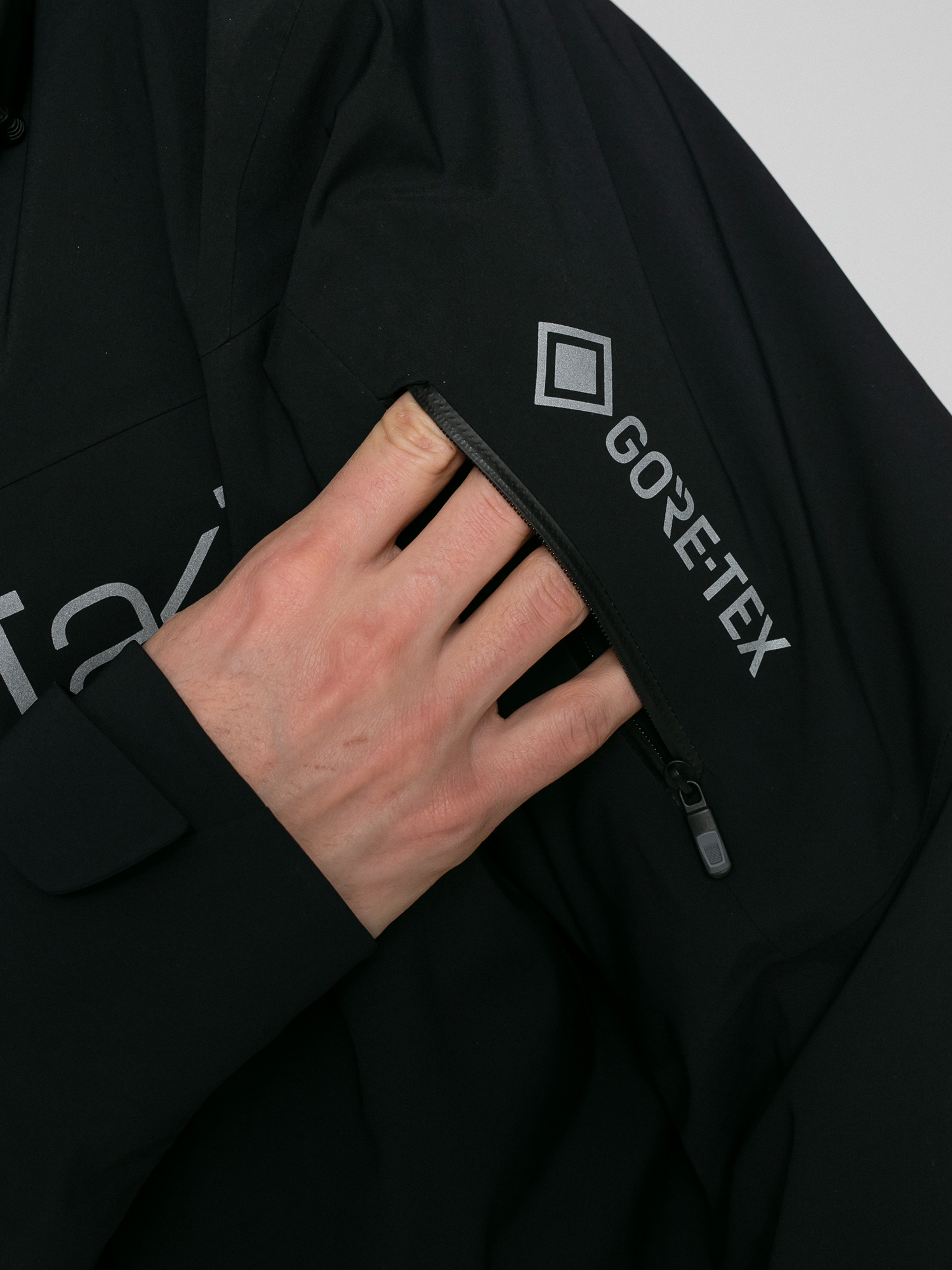 Férfi Burton Ak Gore Tex Helitack Stretch Snowboard dzseki (true black)