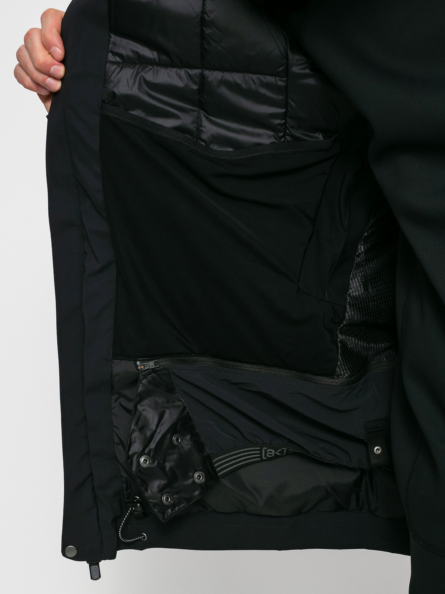 Férfi Burton Ak Gore Tex Helitack Stretch Snowboard dzseki (true black)