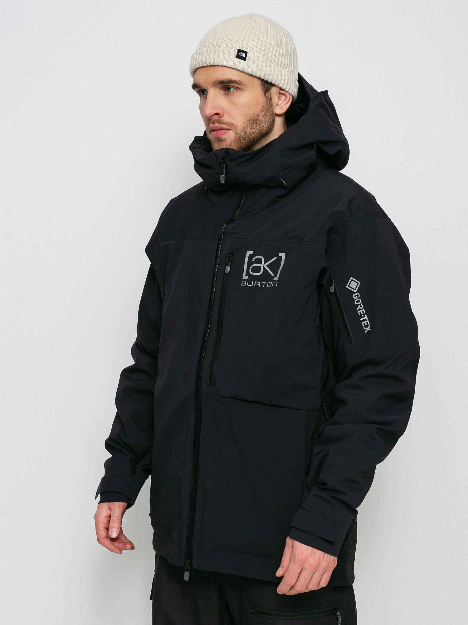 Férfi Burton Ak Gore Tex Helitack Stretch Snowboard dzseki (true black)