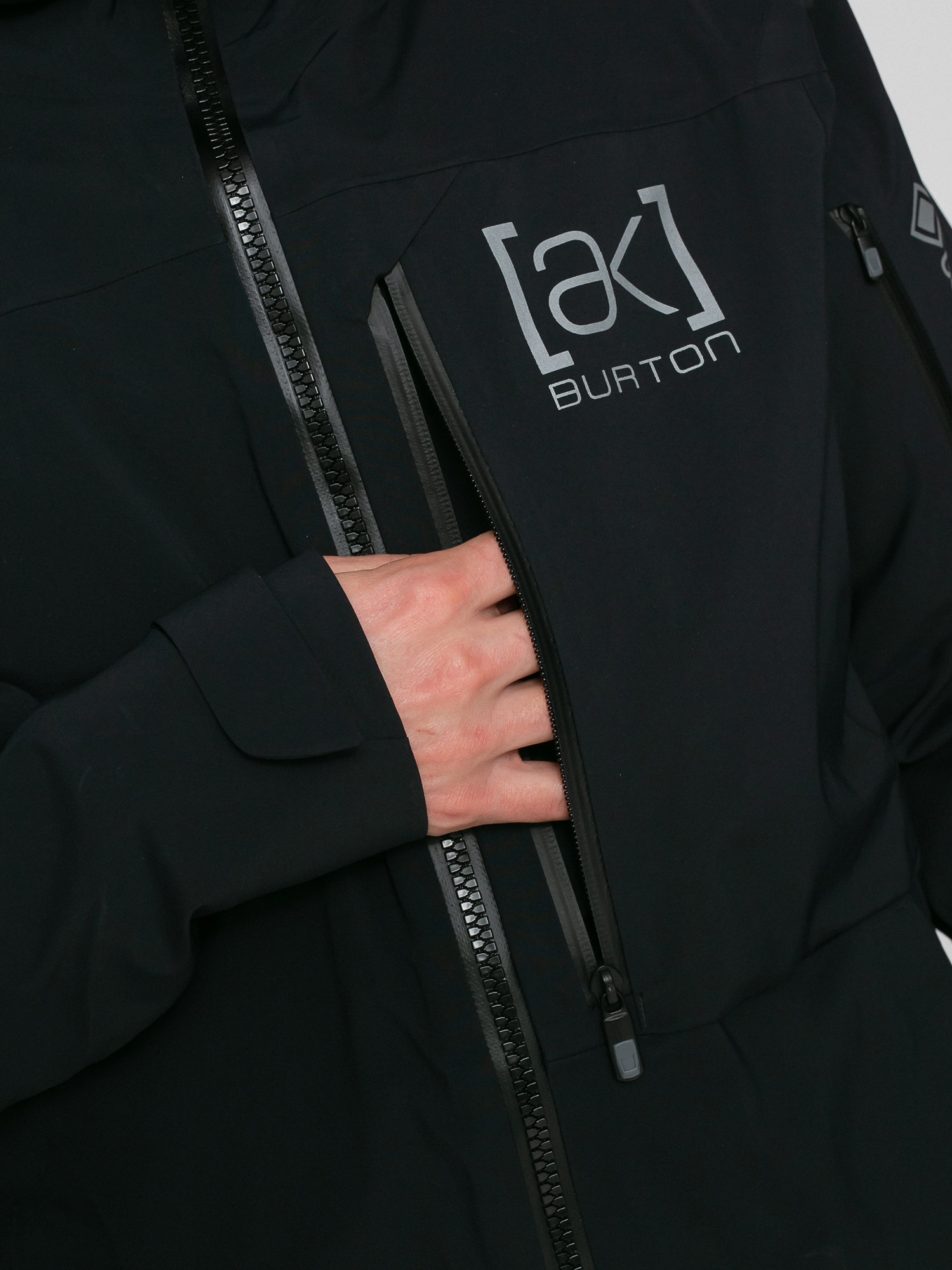 Férfi Burton Ak Gore Tex Helitack Stretch Snowboard dzseki (true black)