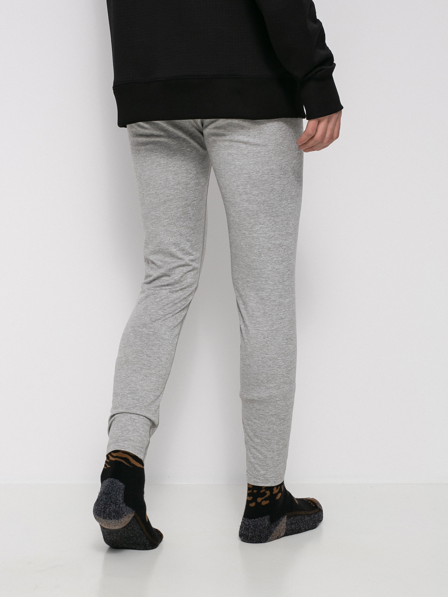 Férfi Burton Midweight Base Layer Thermo leggings (gray heather)