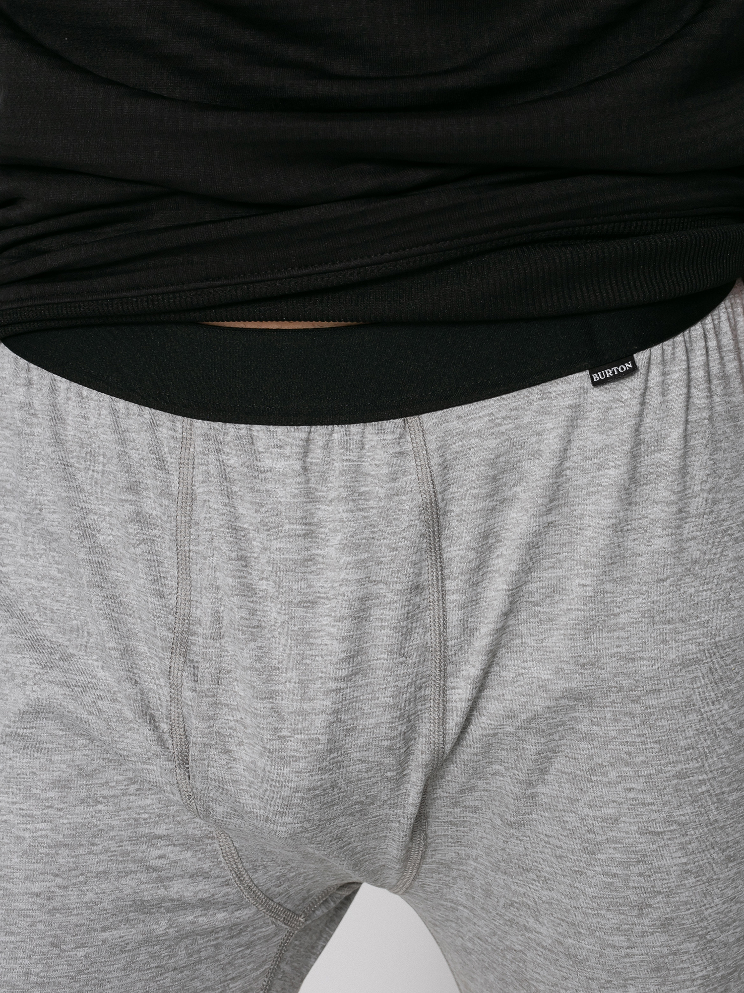 Férfi Burton Midweight Base Layer Thermo leggings (gray heather)