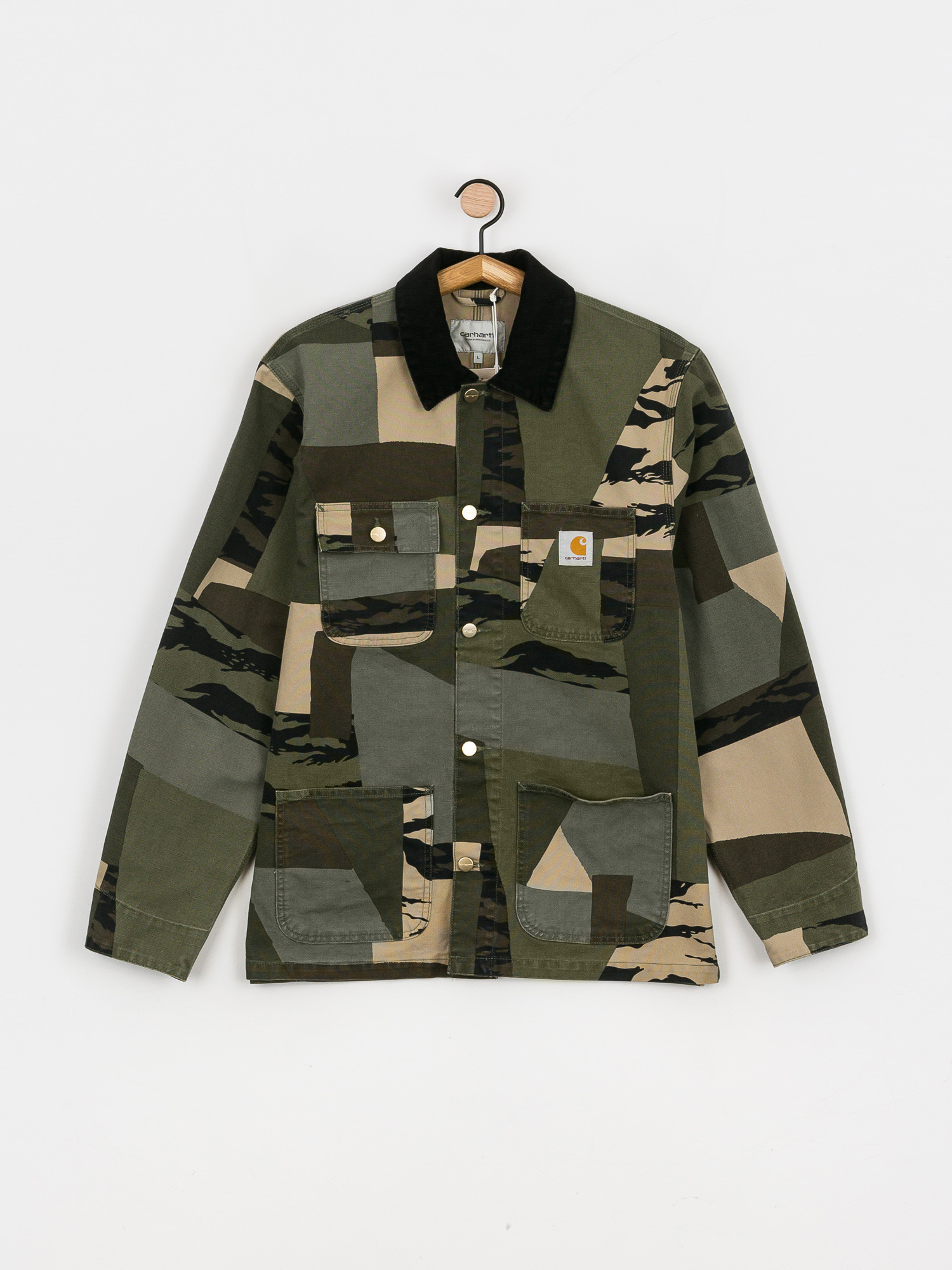 Carhartt WIP Michigan Coat Dzseki (camo mend/black)