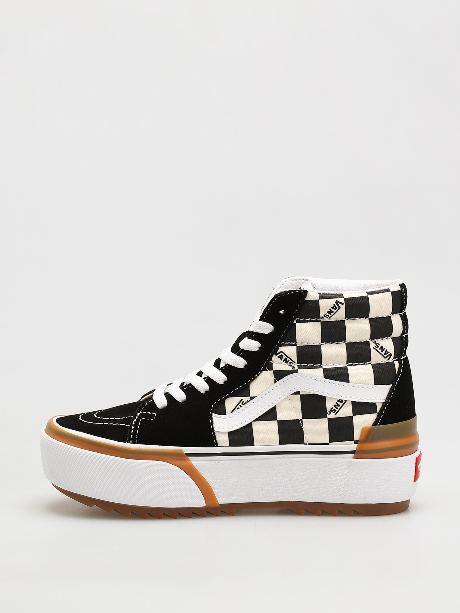 Vans Sk8 Hi Stacked Cipők (checkerboard/multi/true white)