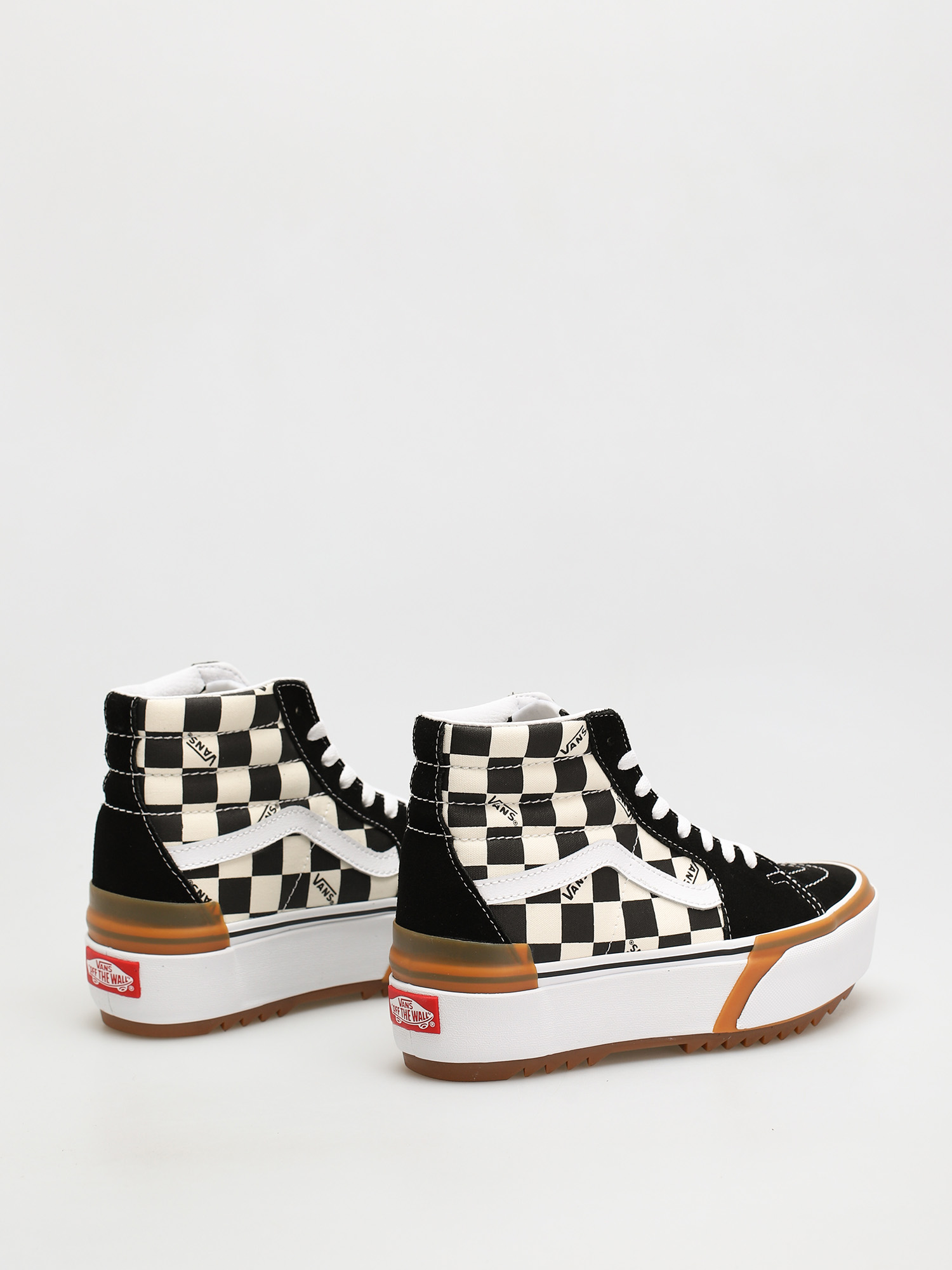 Vans Sk8 Hi Stacked Cipők (checkerboard/multi/true white)