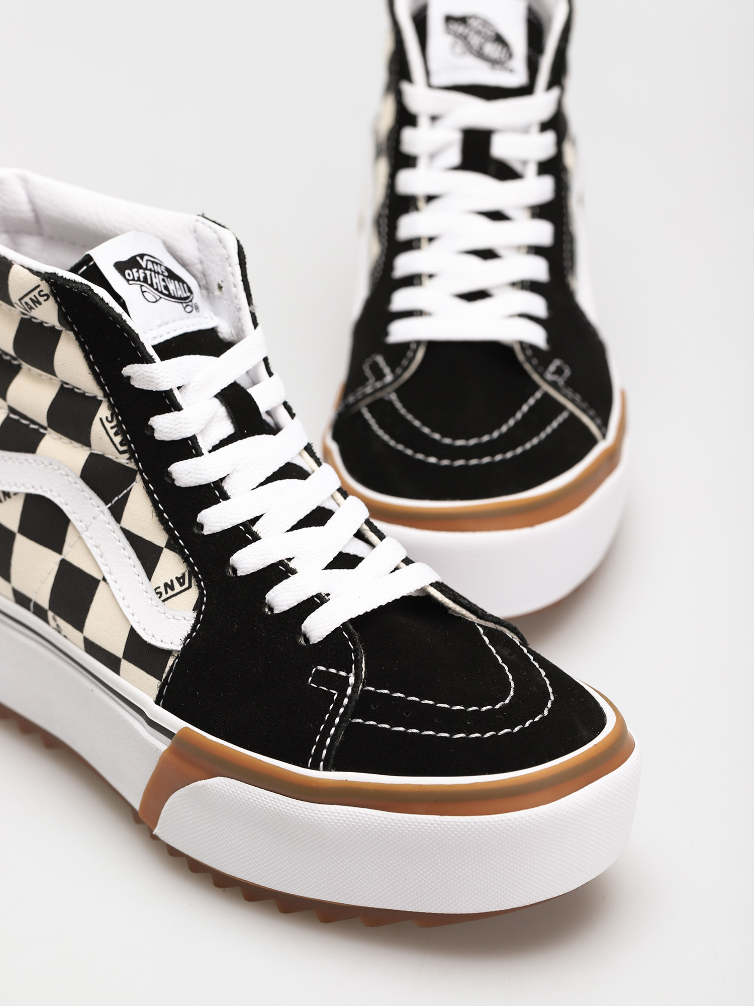Vans Sk8 Hi Stacked Cipők (checkerboard/multi/true white)