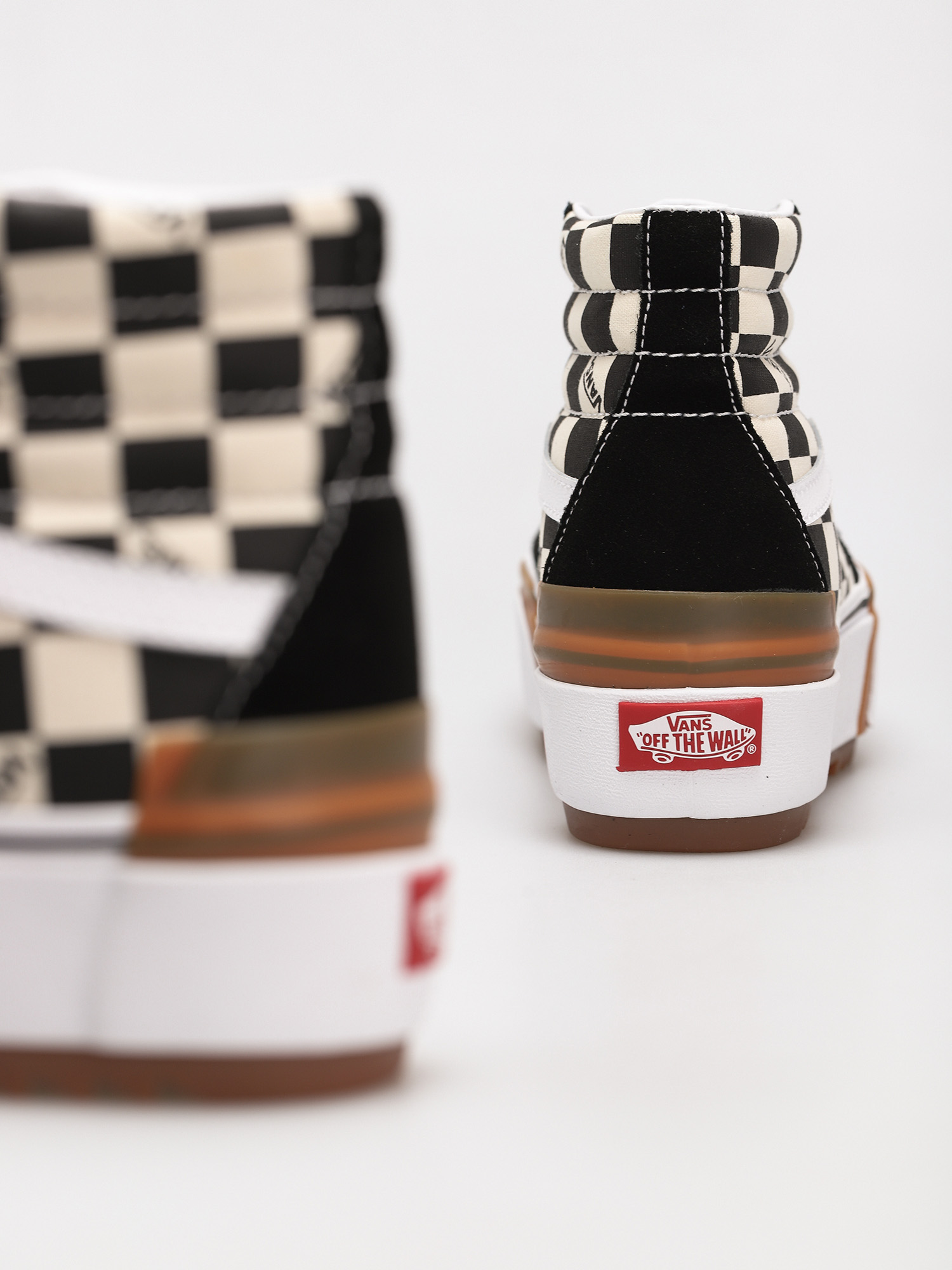 Vans Sk8 Hi Stacked Cipők (checkerboard/multi/true white)