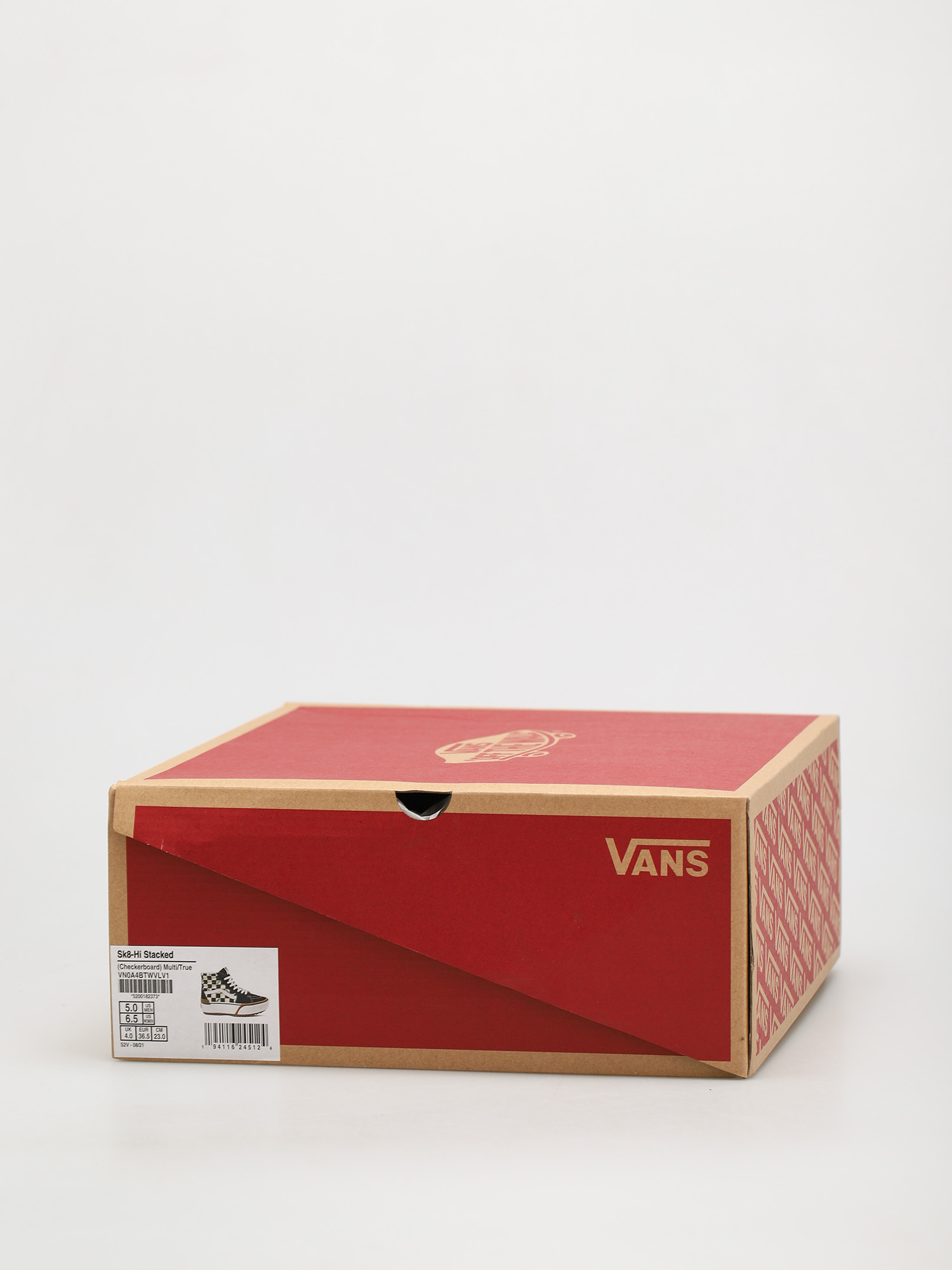 Vans Sk8 Hi Stacked Cipők (checkerboard/multi/true white)