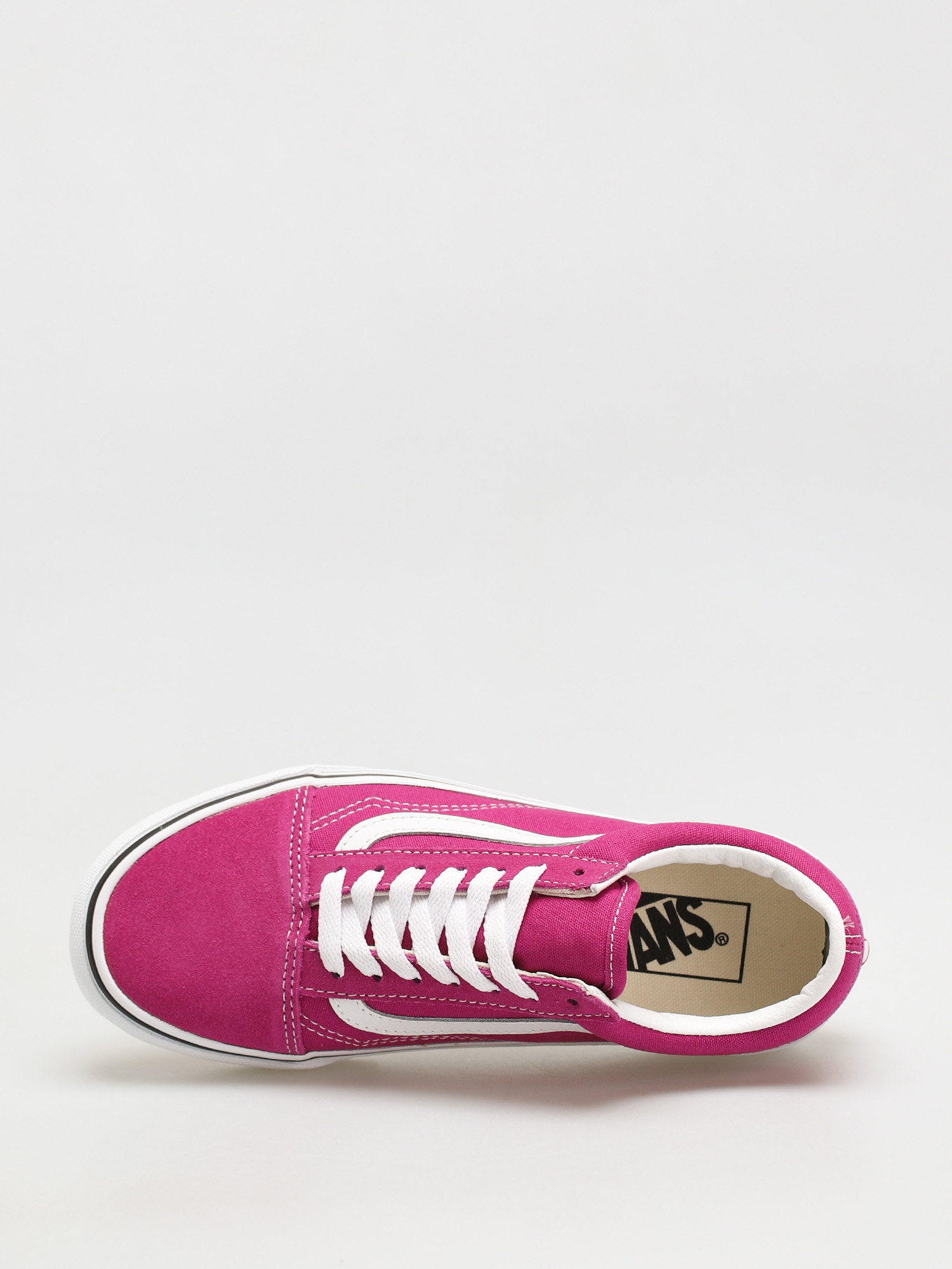 Vans Old Skool Cipők (fuchsia red/true white)