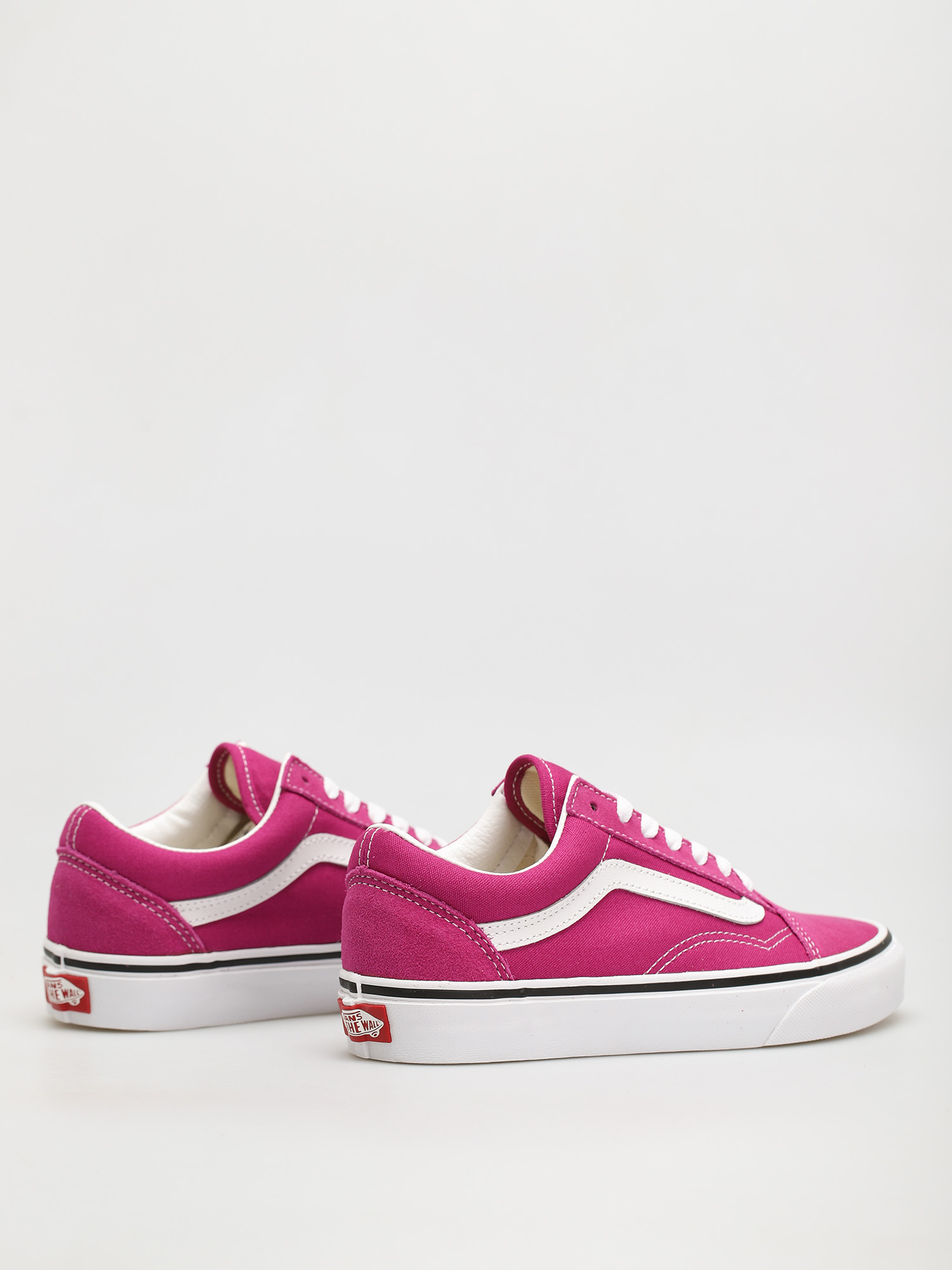 Vans Old Skool Cipők (fuchsia red/true white)