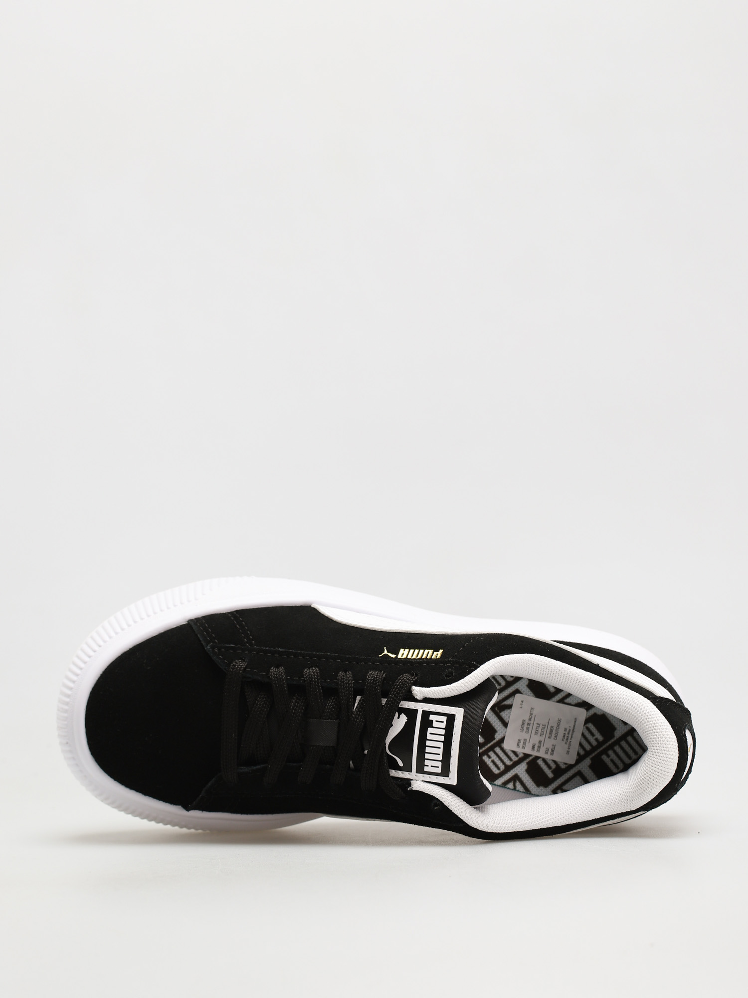 Puma Suede Mayu Cipők Wmn (puma black/puma white)