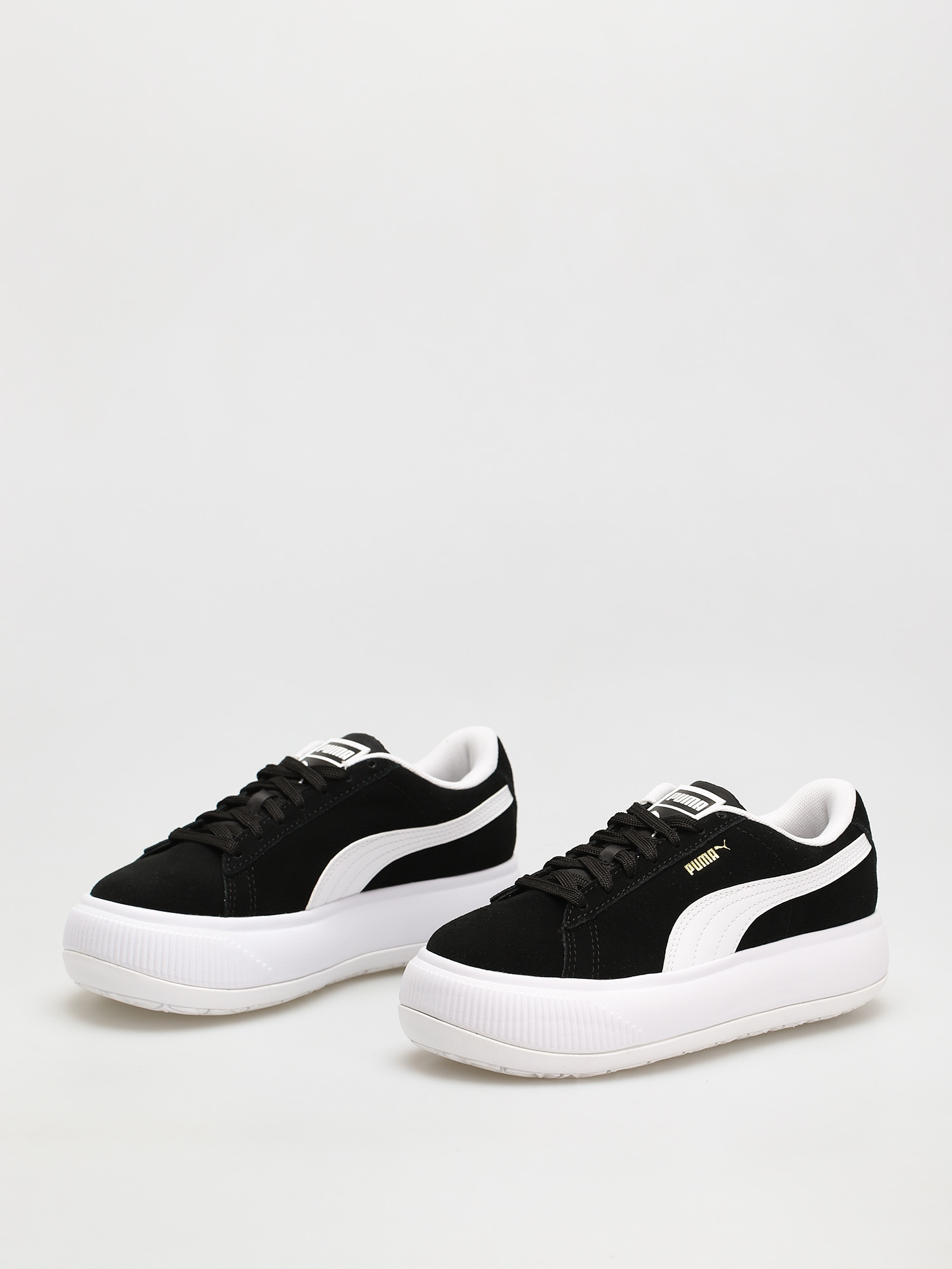 Puma Suede Mayu Cipők Wmn (puma black/puma white)