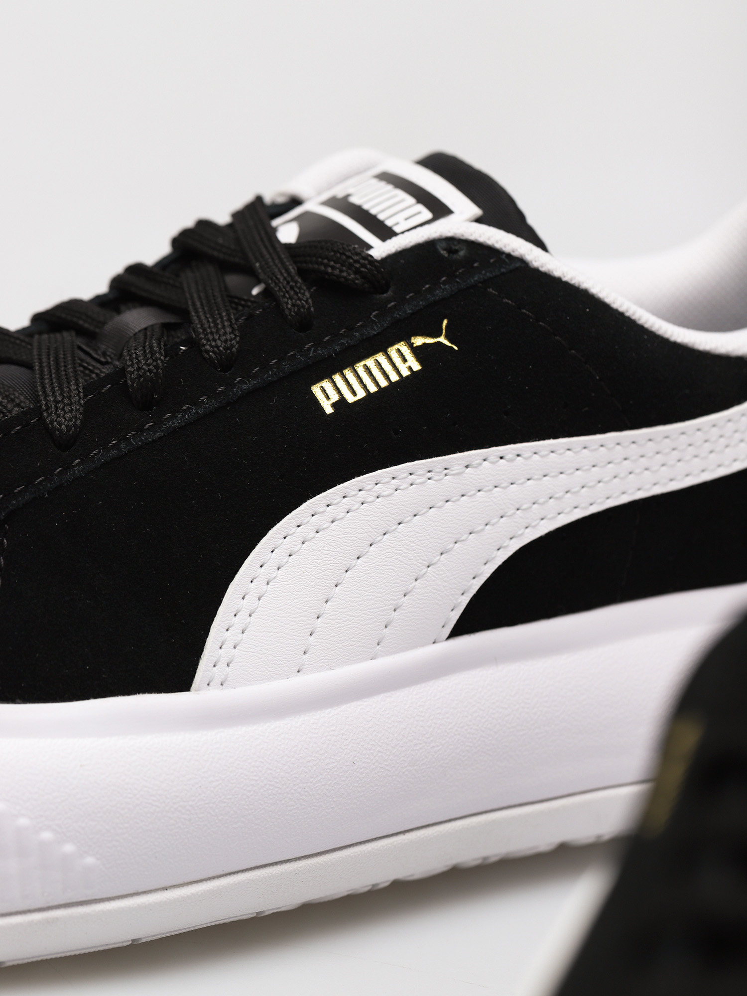 Puma Suede Mayu Cipők Wmn (puma black/puma white)