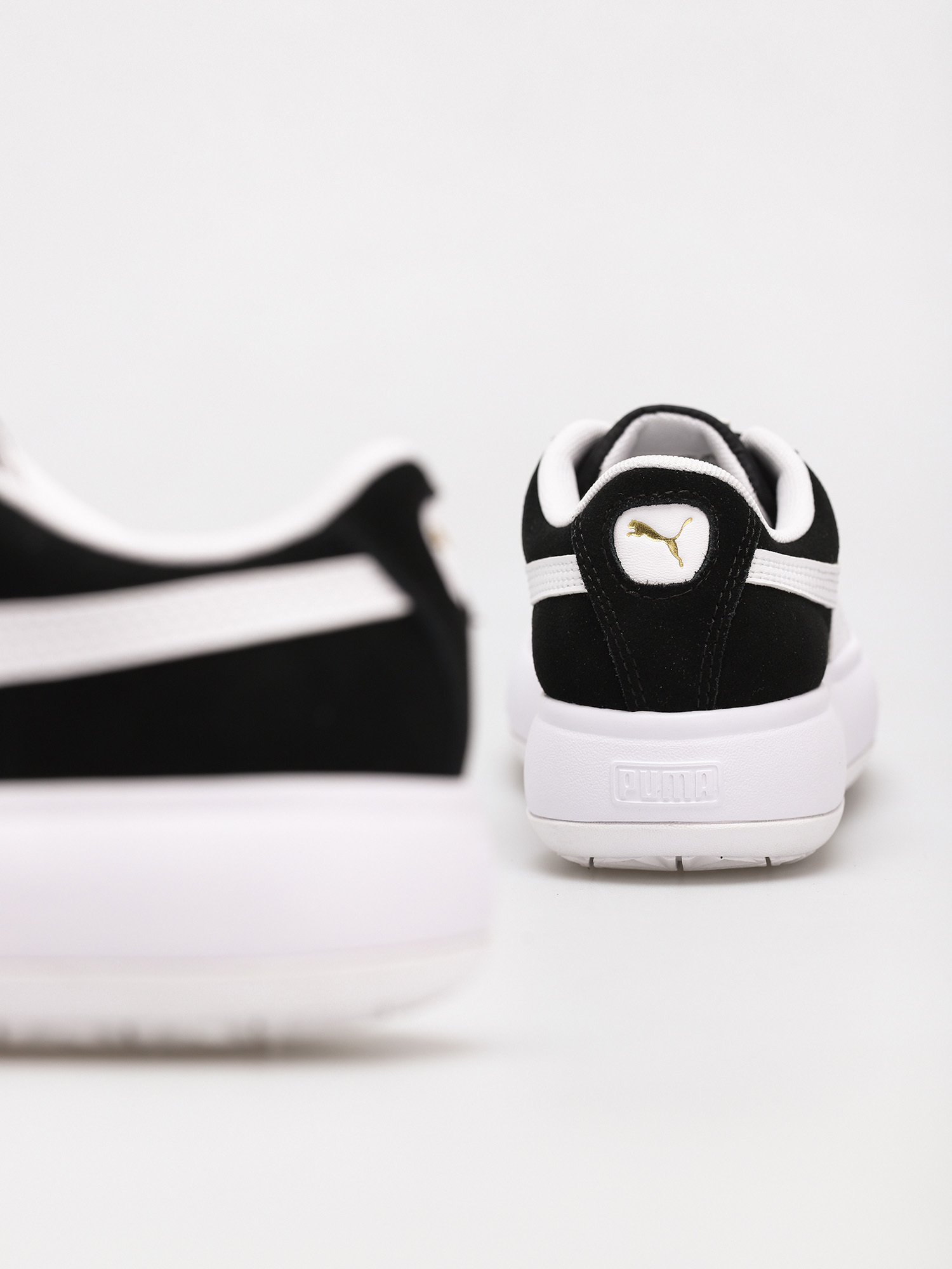 Puma Suede Mayu Cipők Wmn (puma black/puma white)