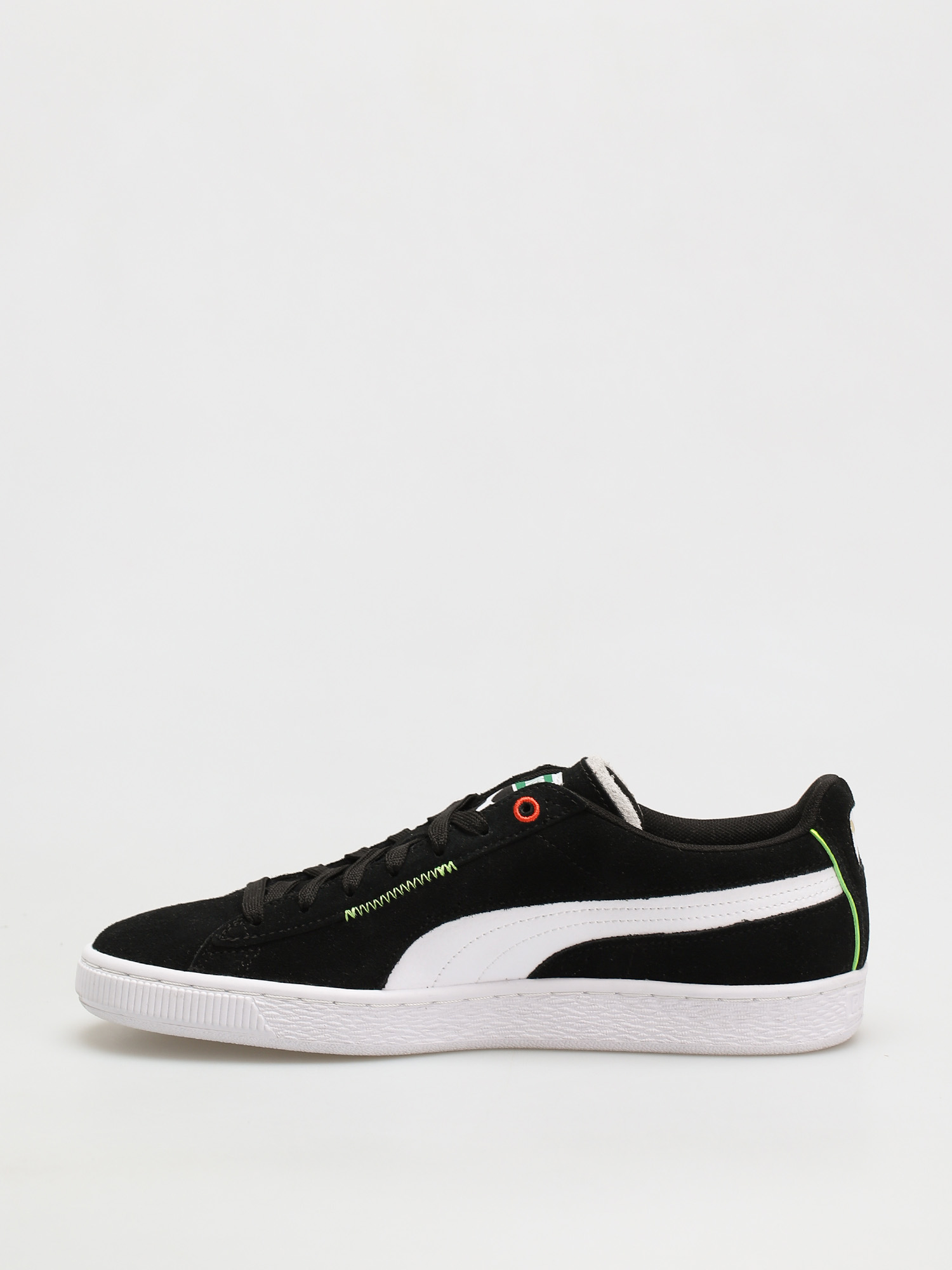 Puma Suede Displaced Cipők (puma black/pwht/harbor mist)