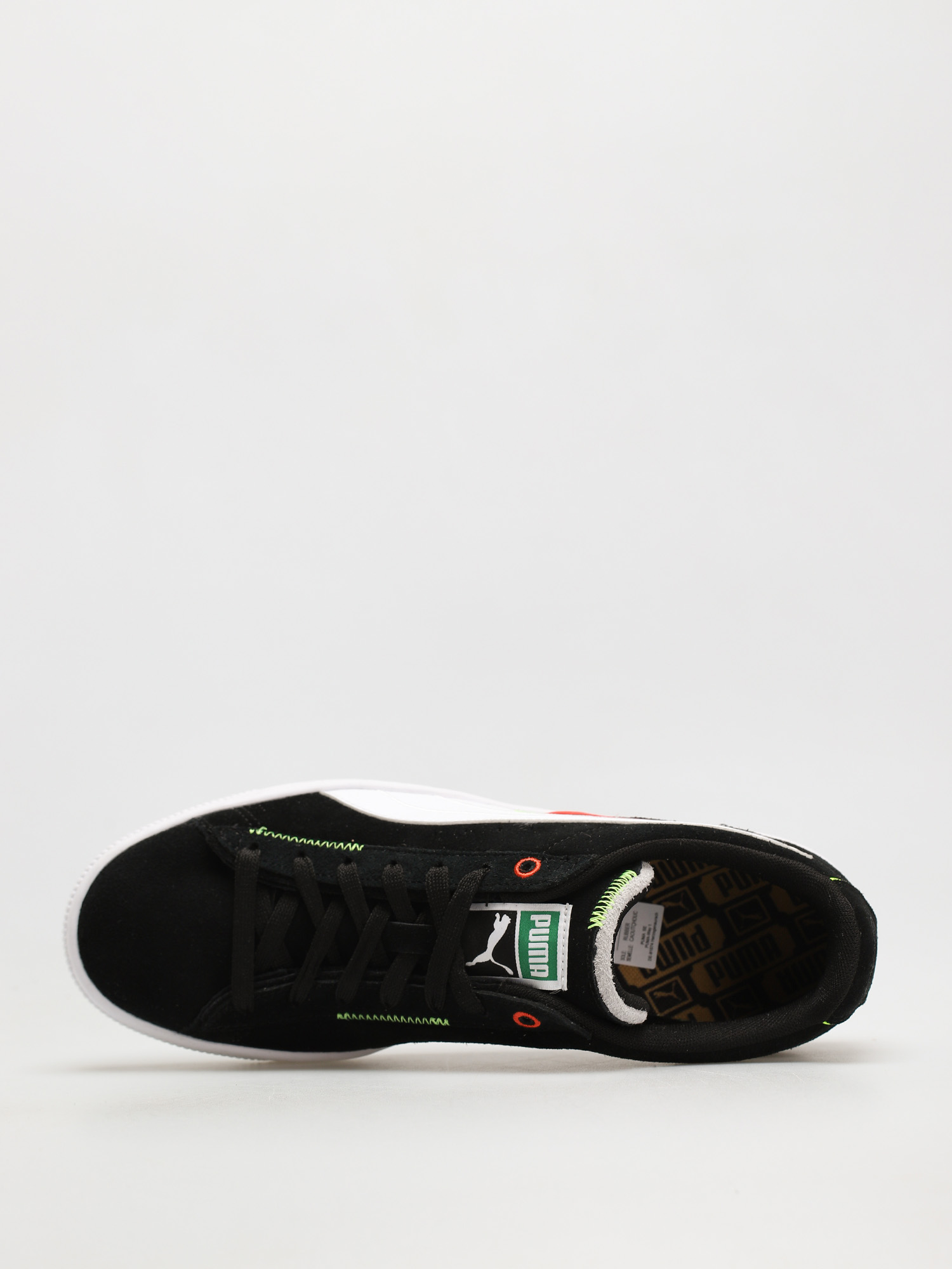 Puma Suede Displaced Cipők (puma black/pwht/harbor mist)