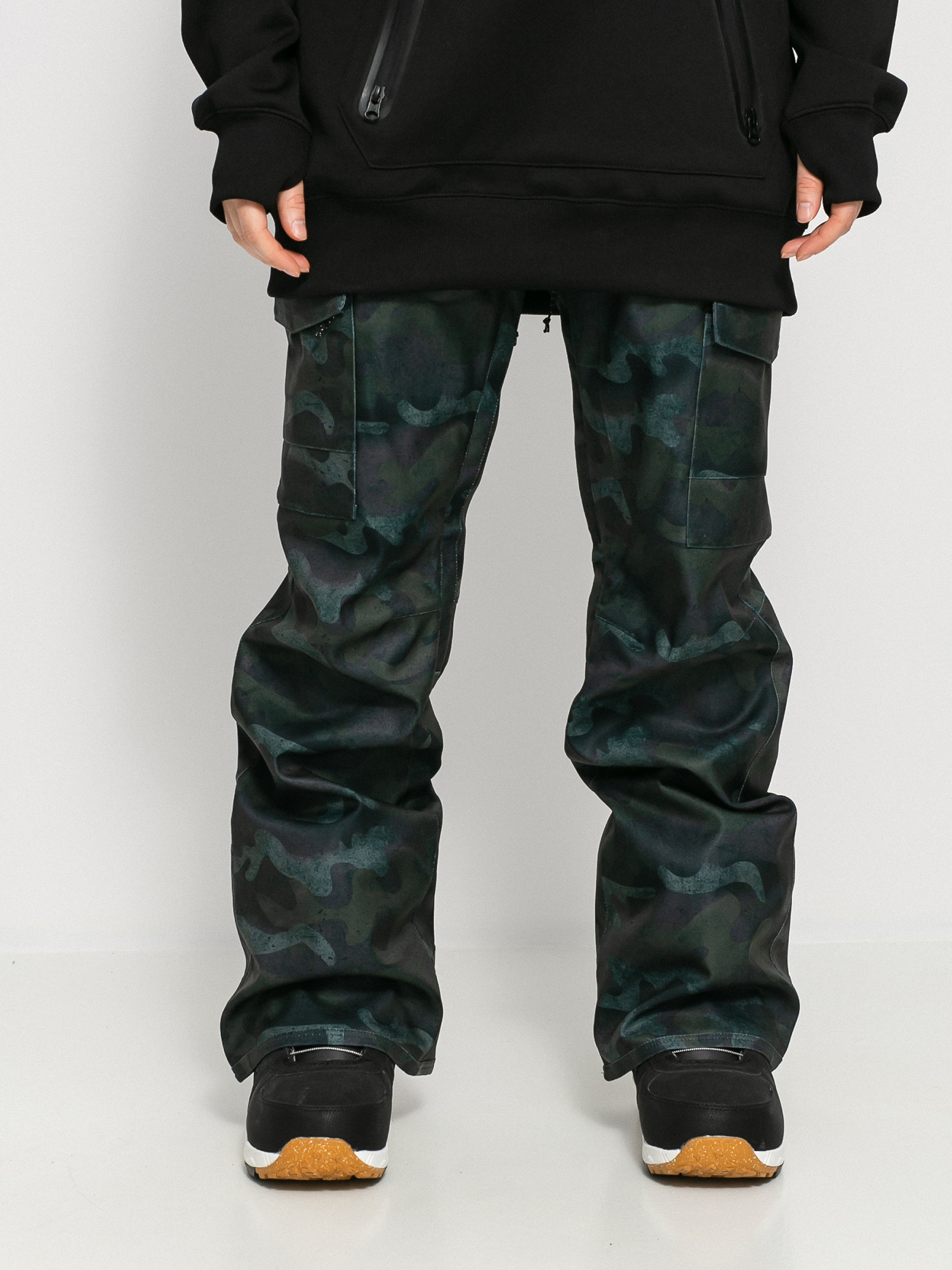 Női Volcom Grace Stretch Snowboard nadrág (covert green)