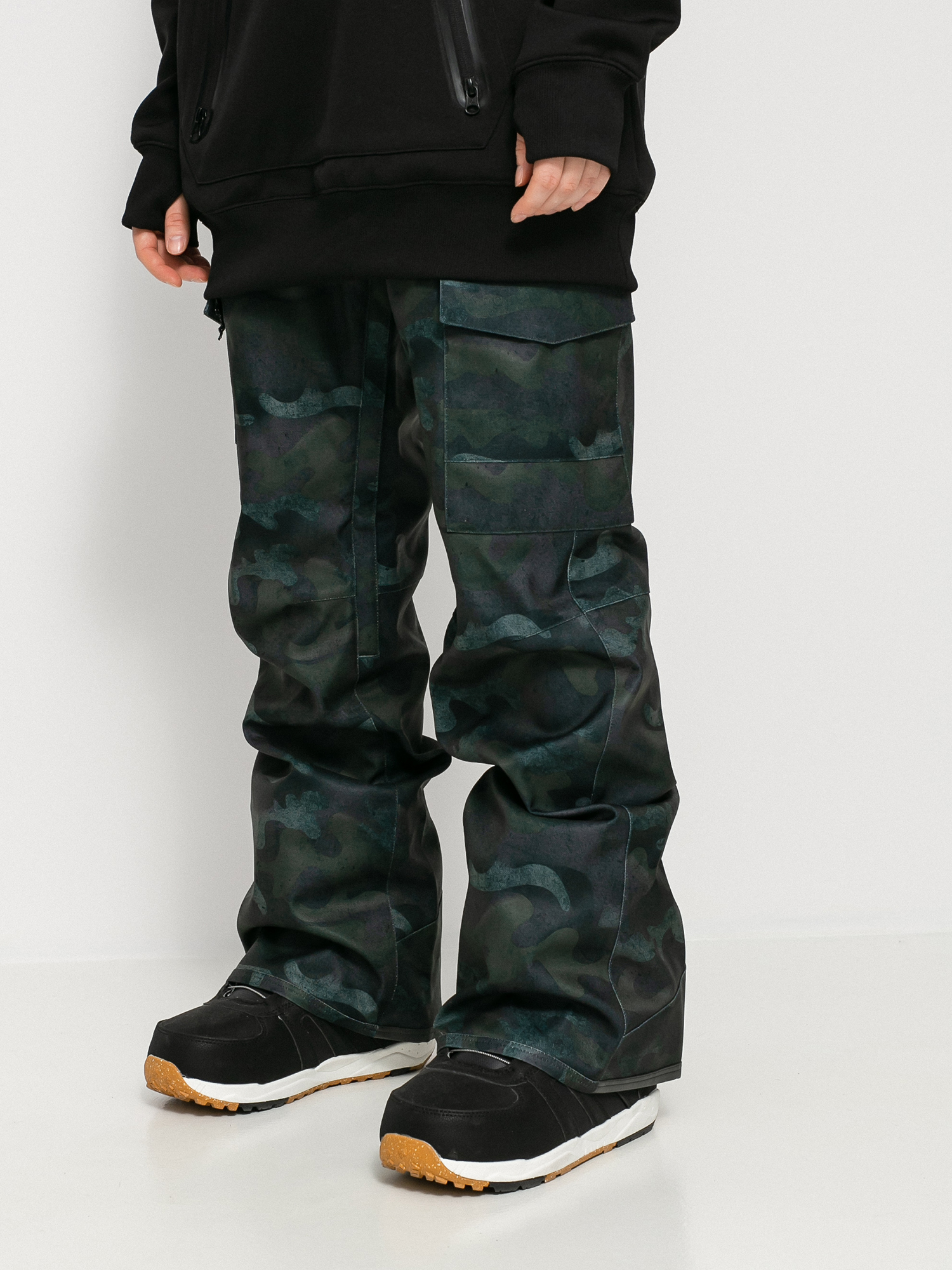 Női Volcom Grace Stretch Snowboard nadrág (covert green)