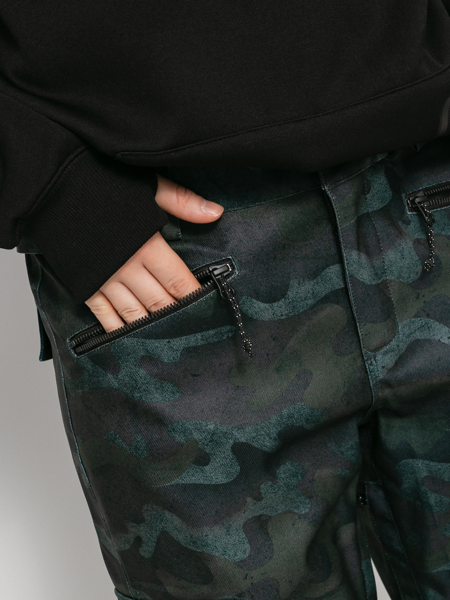 Női Volcom Grace Stretch Snowboard nadrág (covert green)