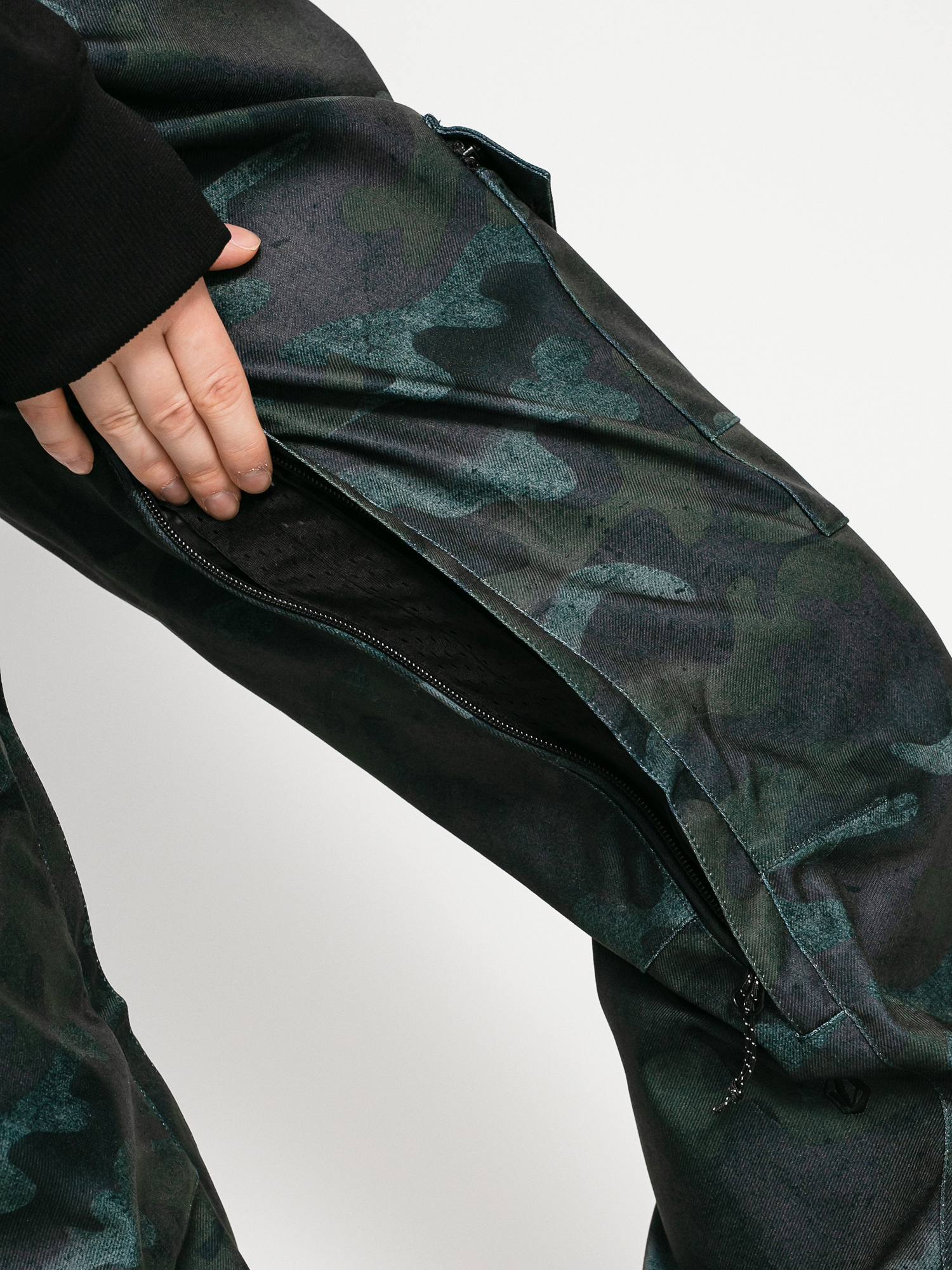 Női Volcom Grace Stretch Snowboard nadrág (covert green)