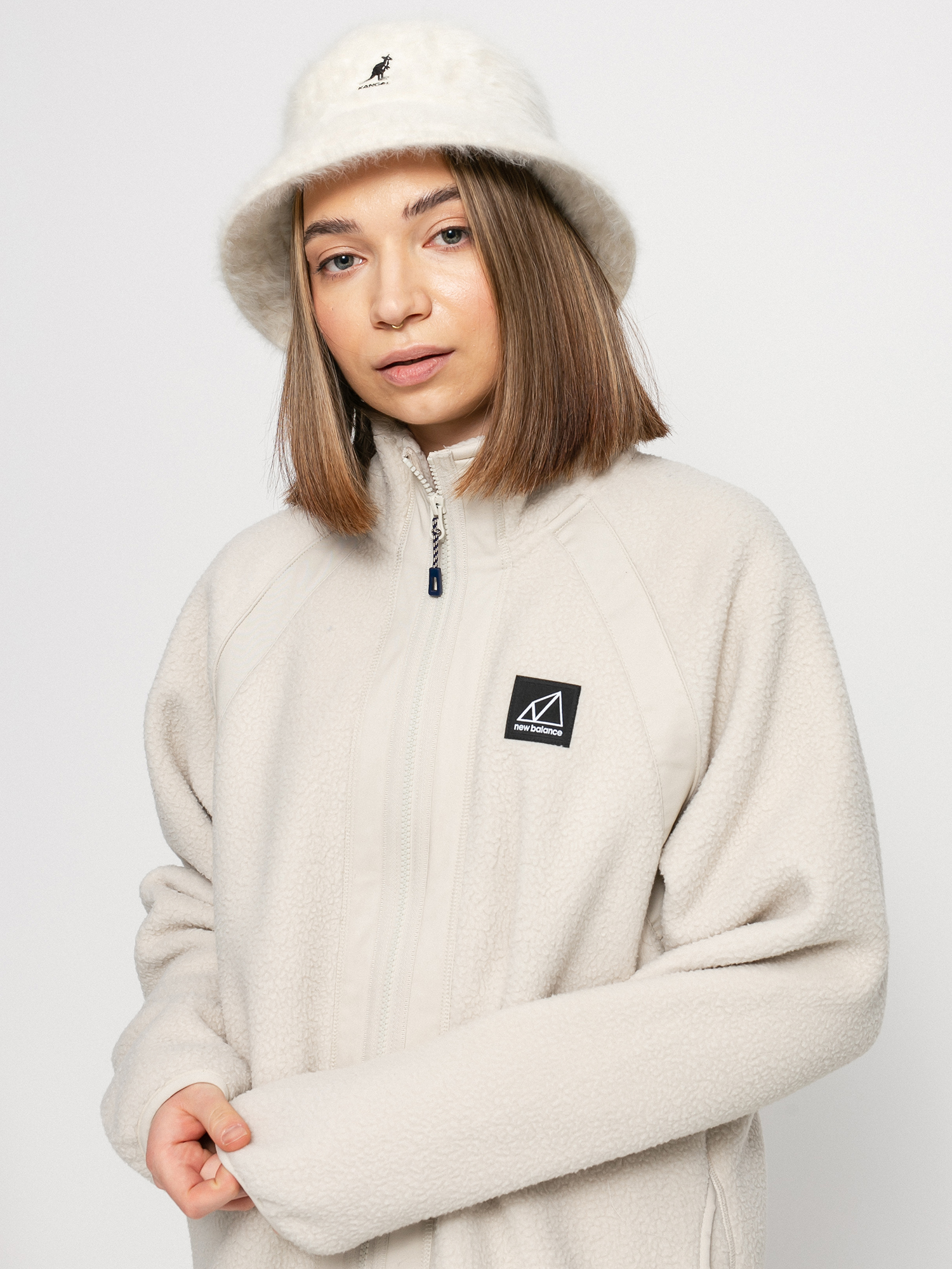 Női New Balance All Terrain Pulóver (timberwolf)