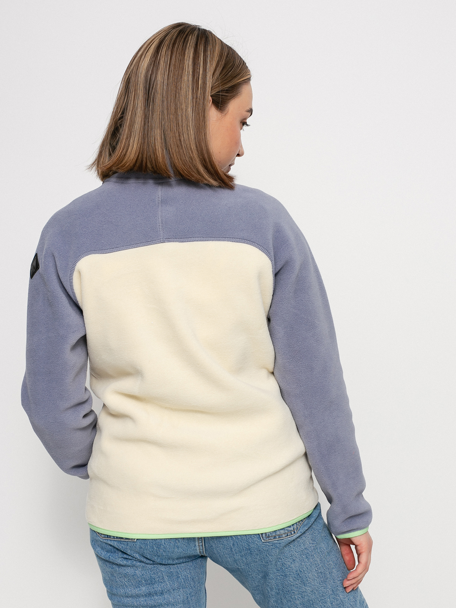 Burton Hearth Pullover Pulóver Wmn (folkstone gray/creme brulee)