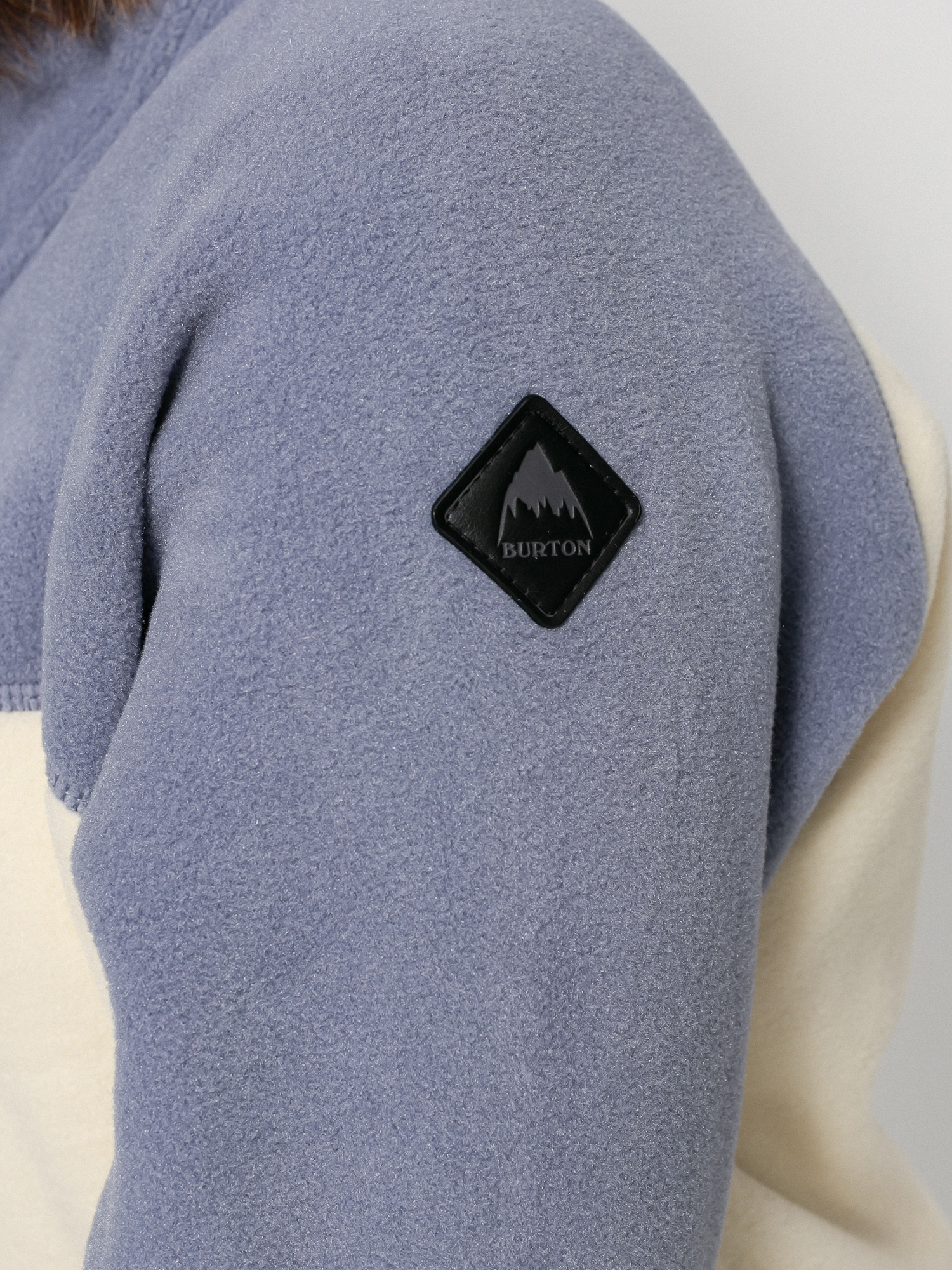 Burton Hearth Pullover Pulóver Wmn (folkstone gray/creme brulee)