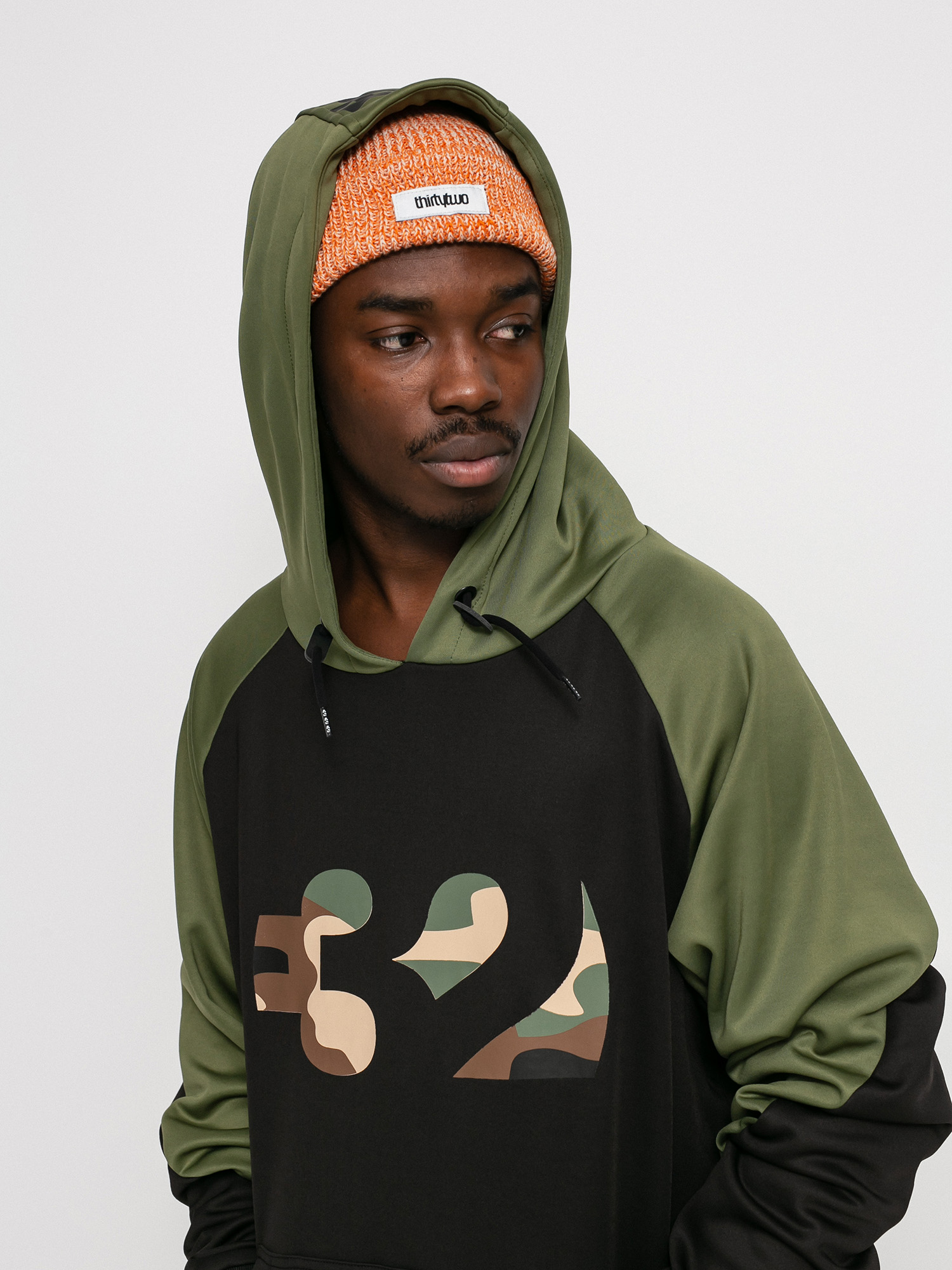 ThirtyTwo Franchise Tech HD Kapucnis pulóver (black/camo)