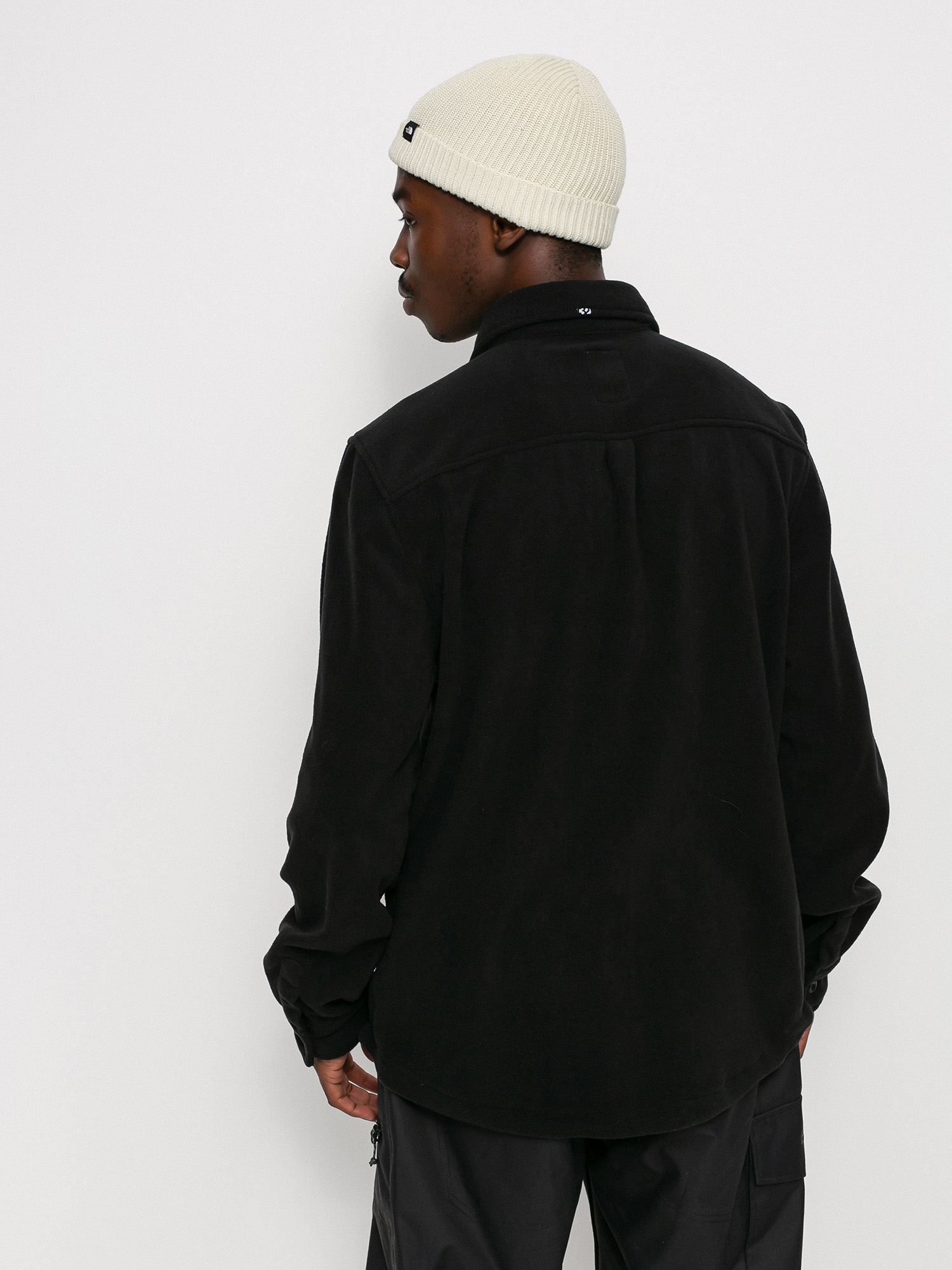 Férfi ThirtyTwo Rest Stop Shirt Ing (black)