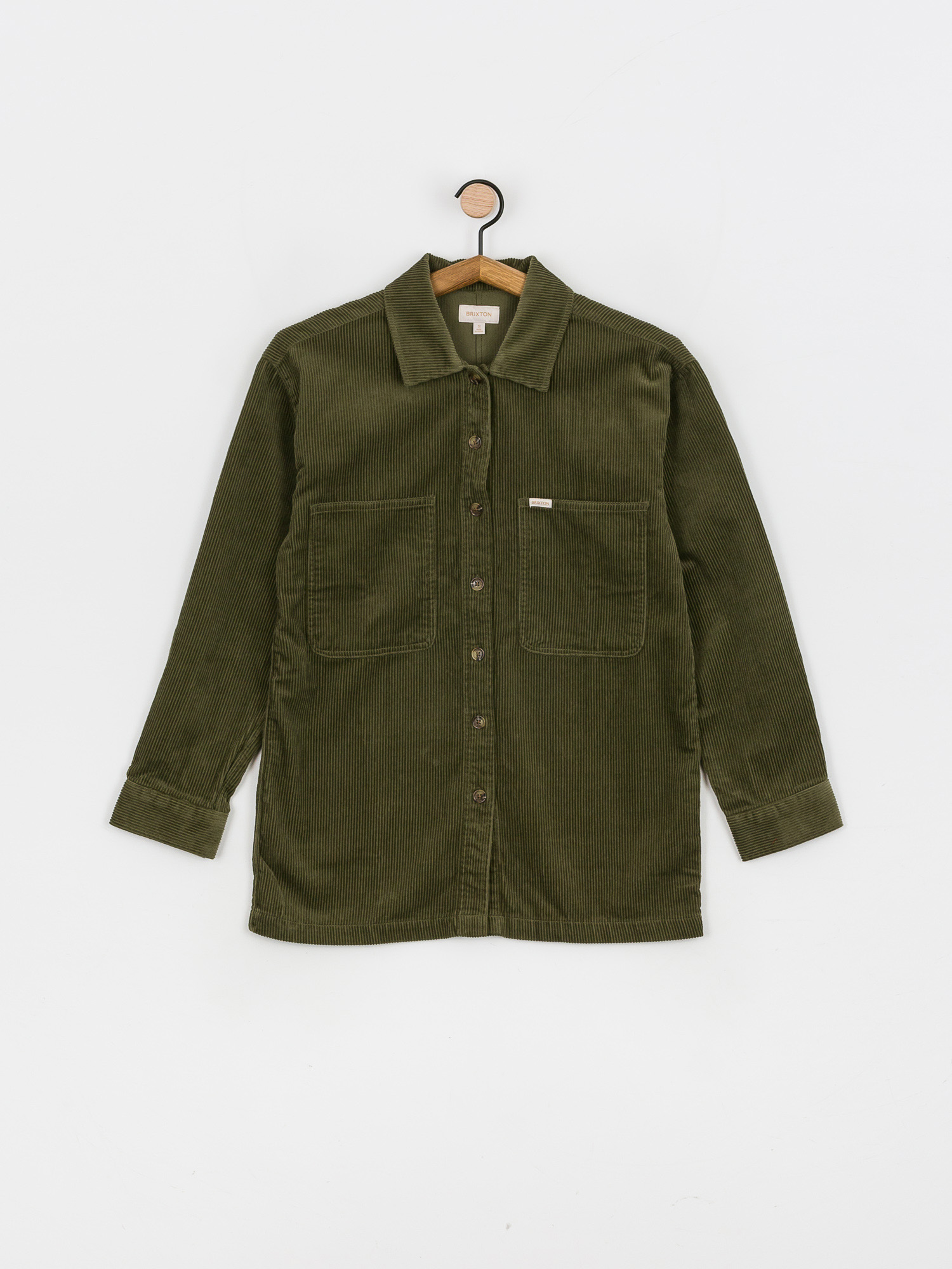 Brixton Bowery Tunic Overshirt Ing Wmn (military olive)