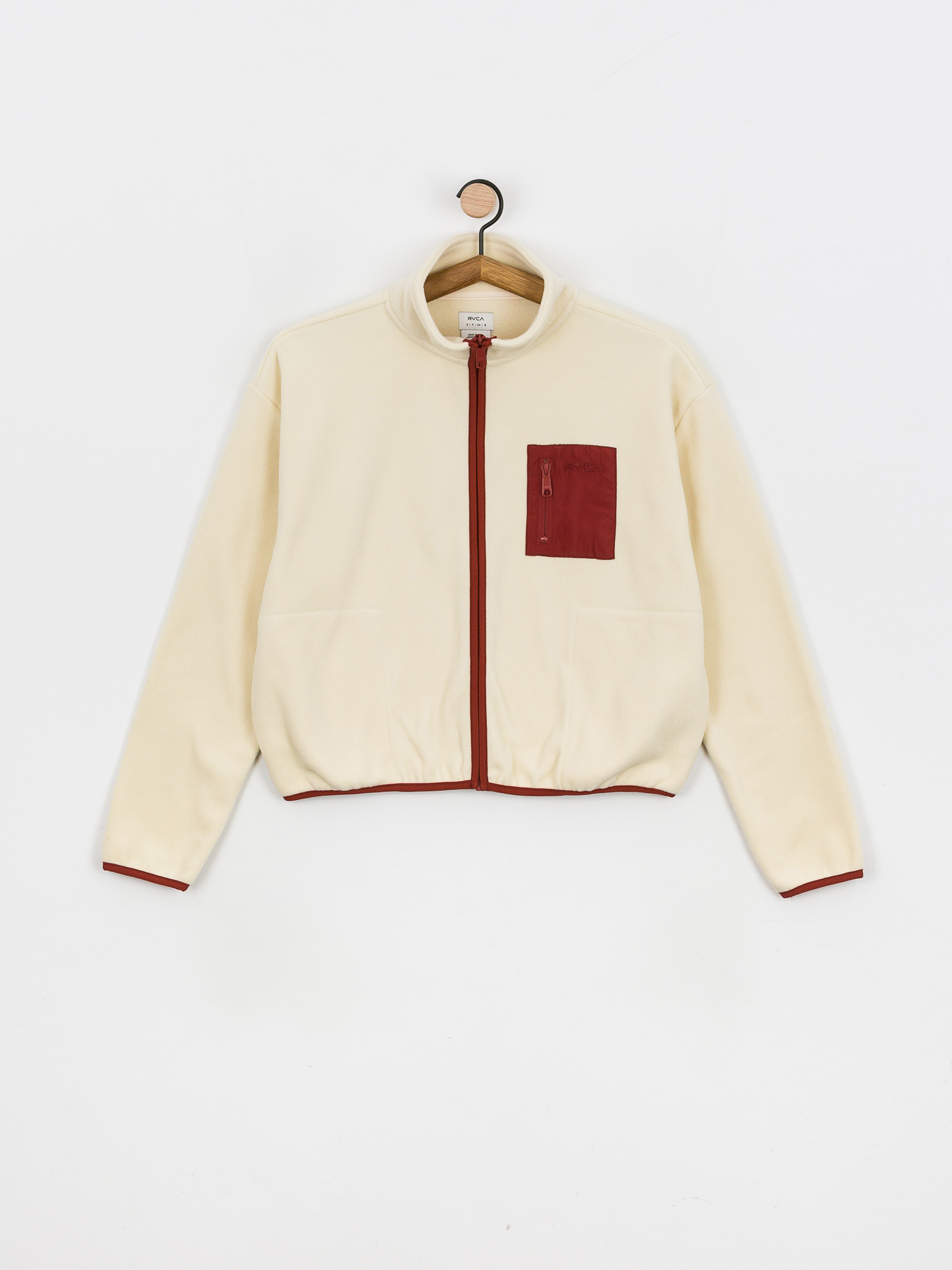 Női RVCA Downside Zip Pulóver (birch)