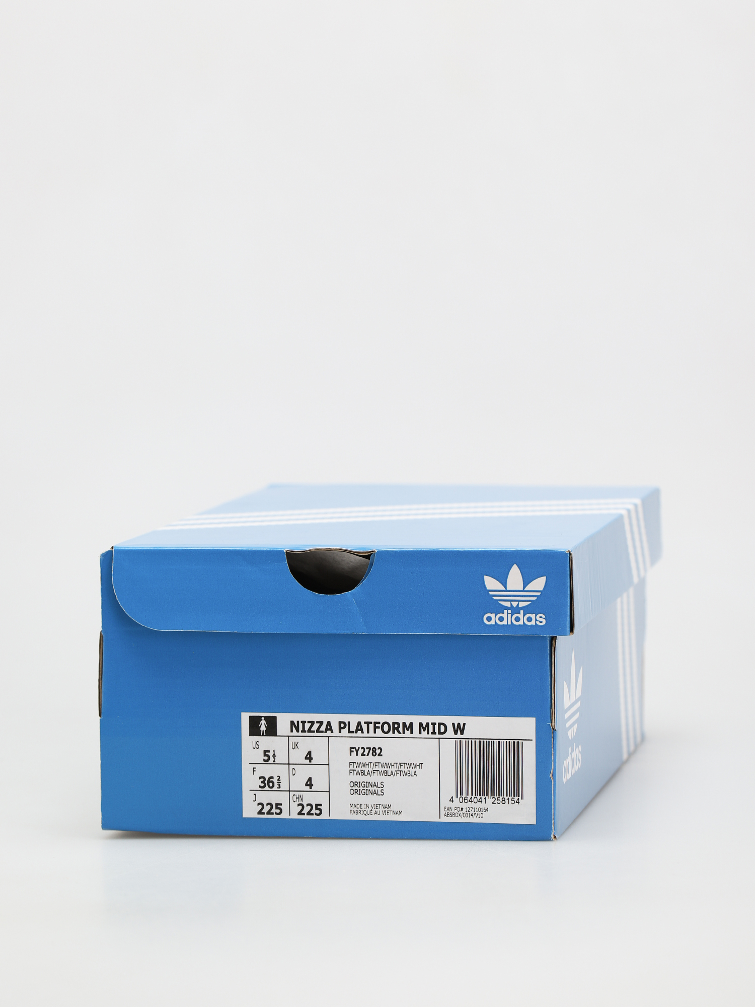 adidas Originals Nizza Platform Mid Cipők Wmn (ftwwht/ftwwht/ftwwht)